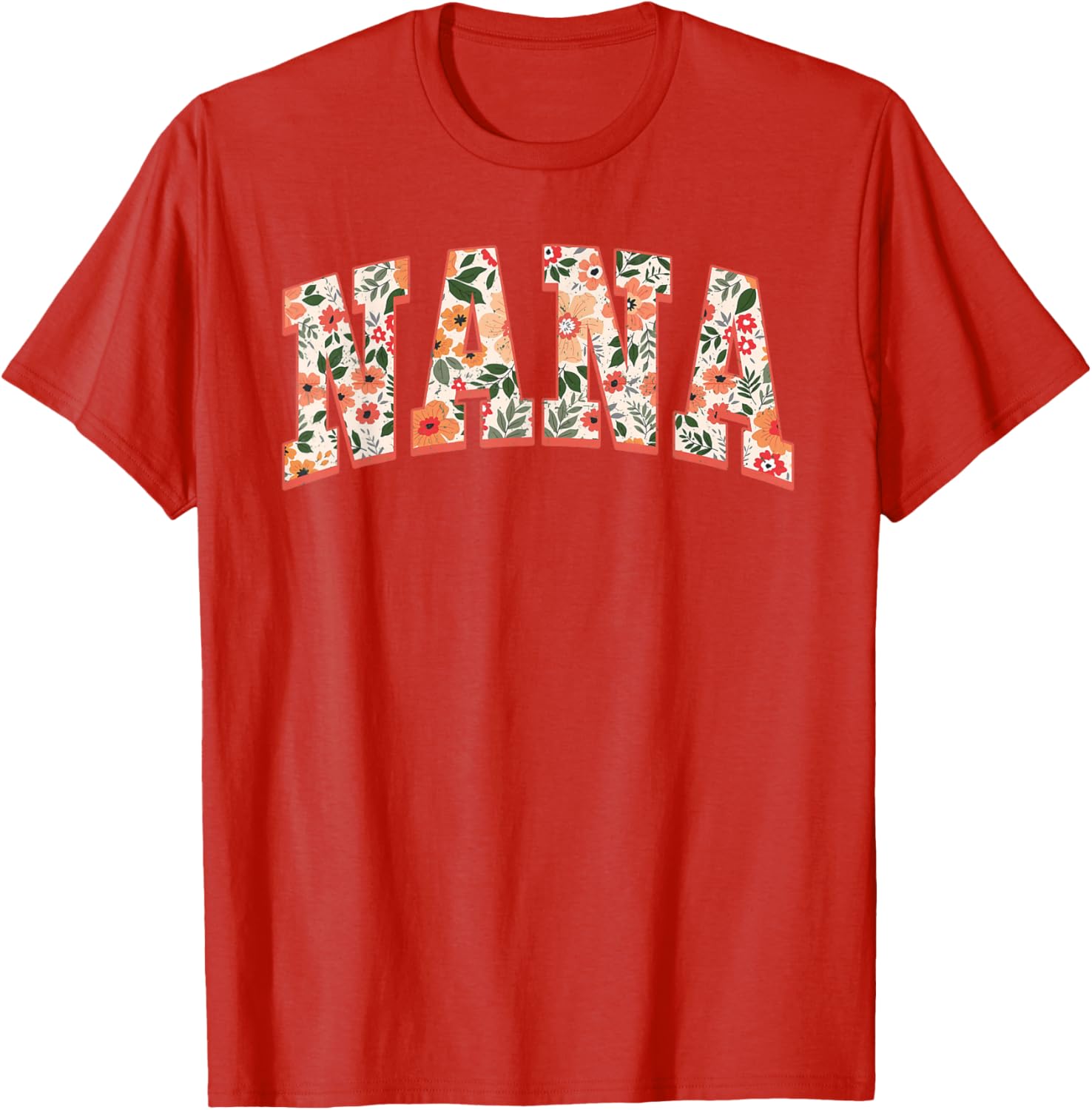 Funny Nana Wildflower Mama T-Shirt for Happy Mother's Day Gift - 4