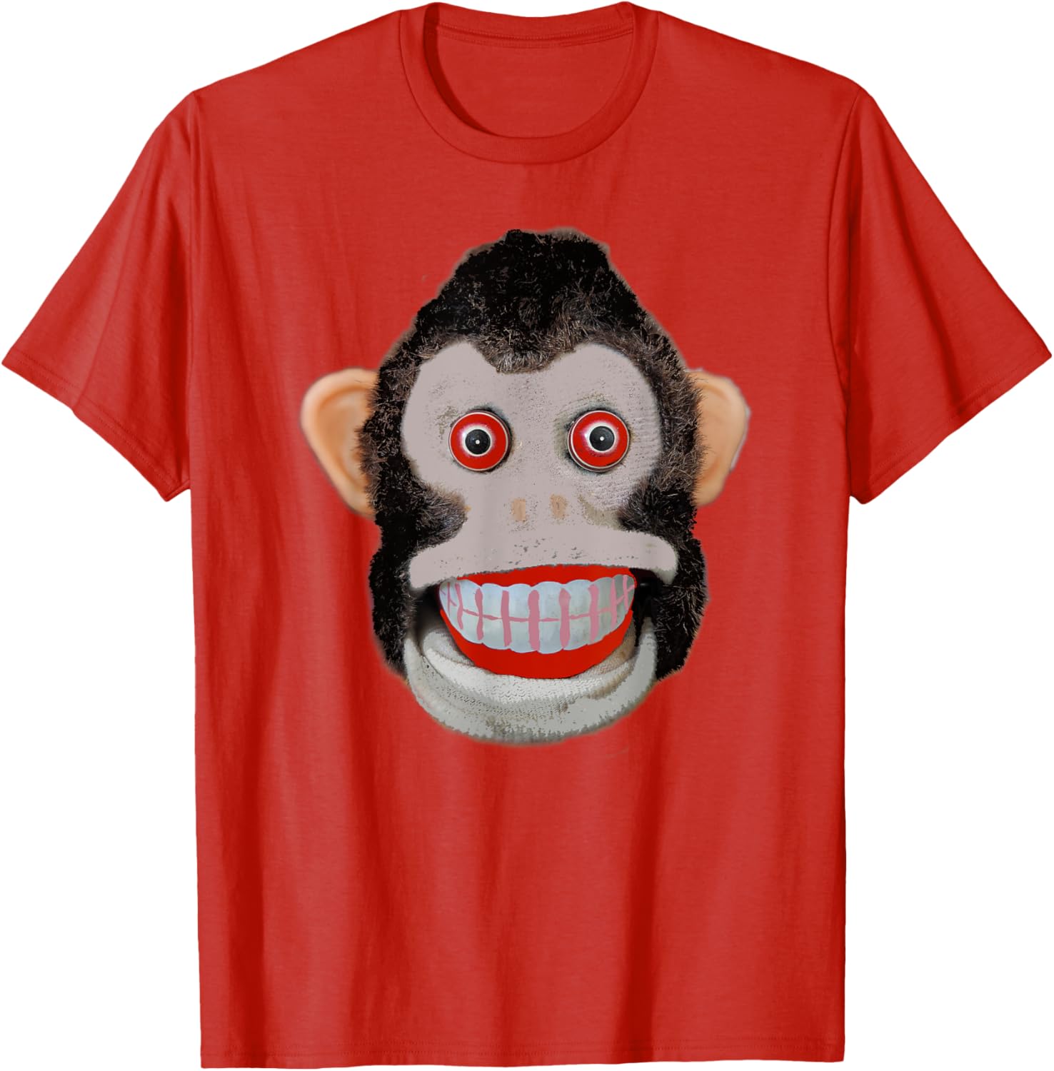 Vintage Cymbal Chimp Toy T-Shirt - Jolly Monkey Retro Style Apparel - 2