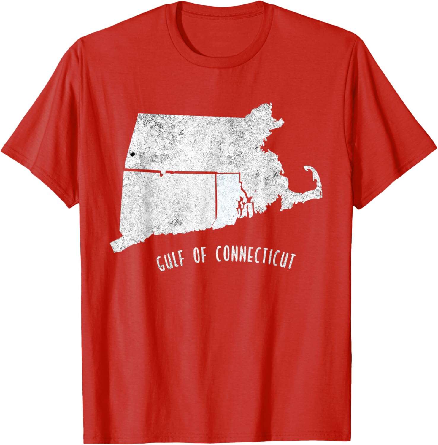 Gulf of Connecticut Funny New England Souvenir T-Shirt for All Occasions - 4