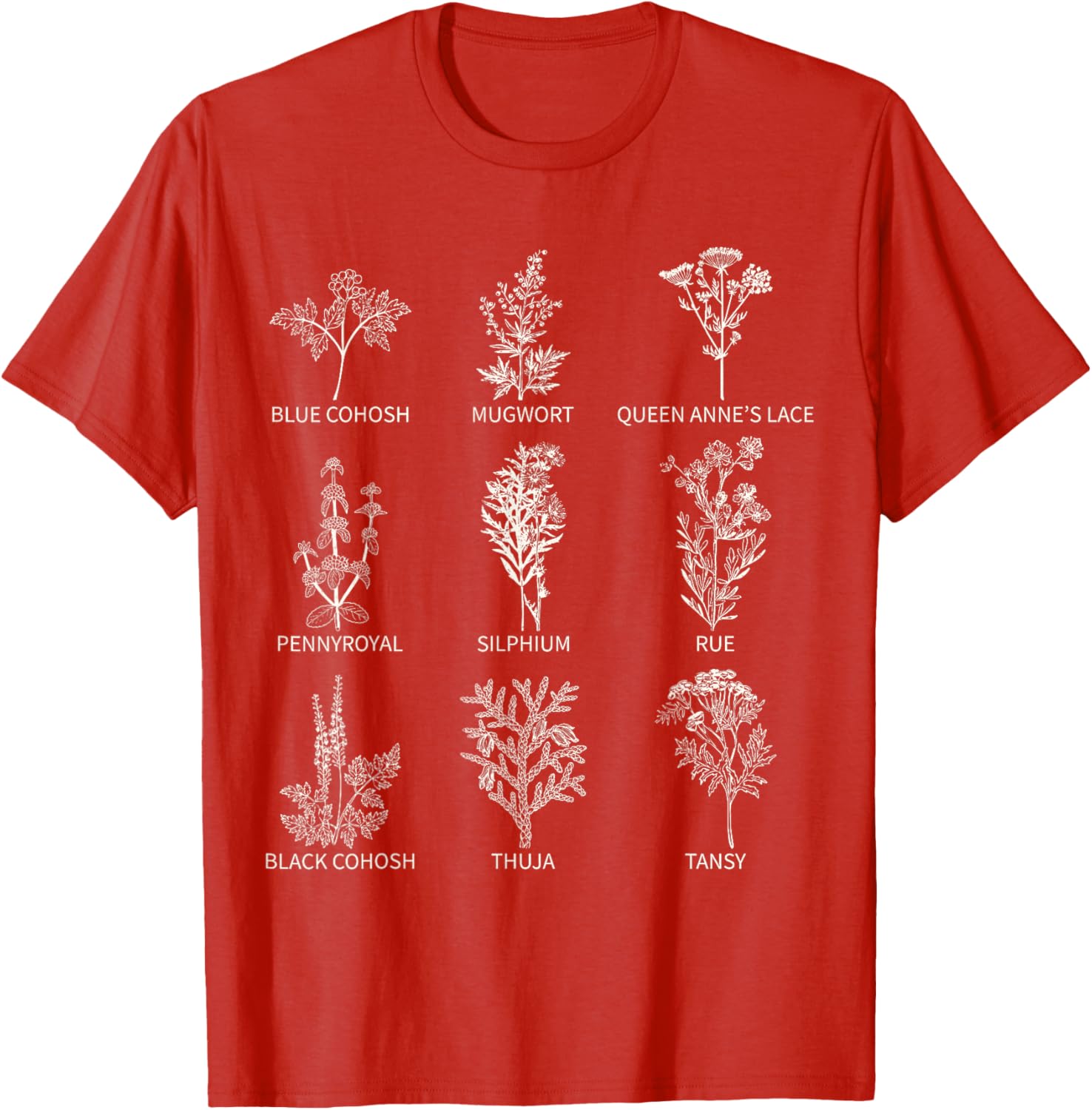Vintage Botanical Wildflower T-Shirt for Feminist Empowerment Style - 15
