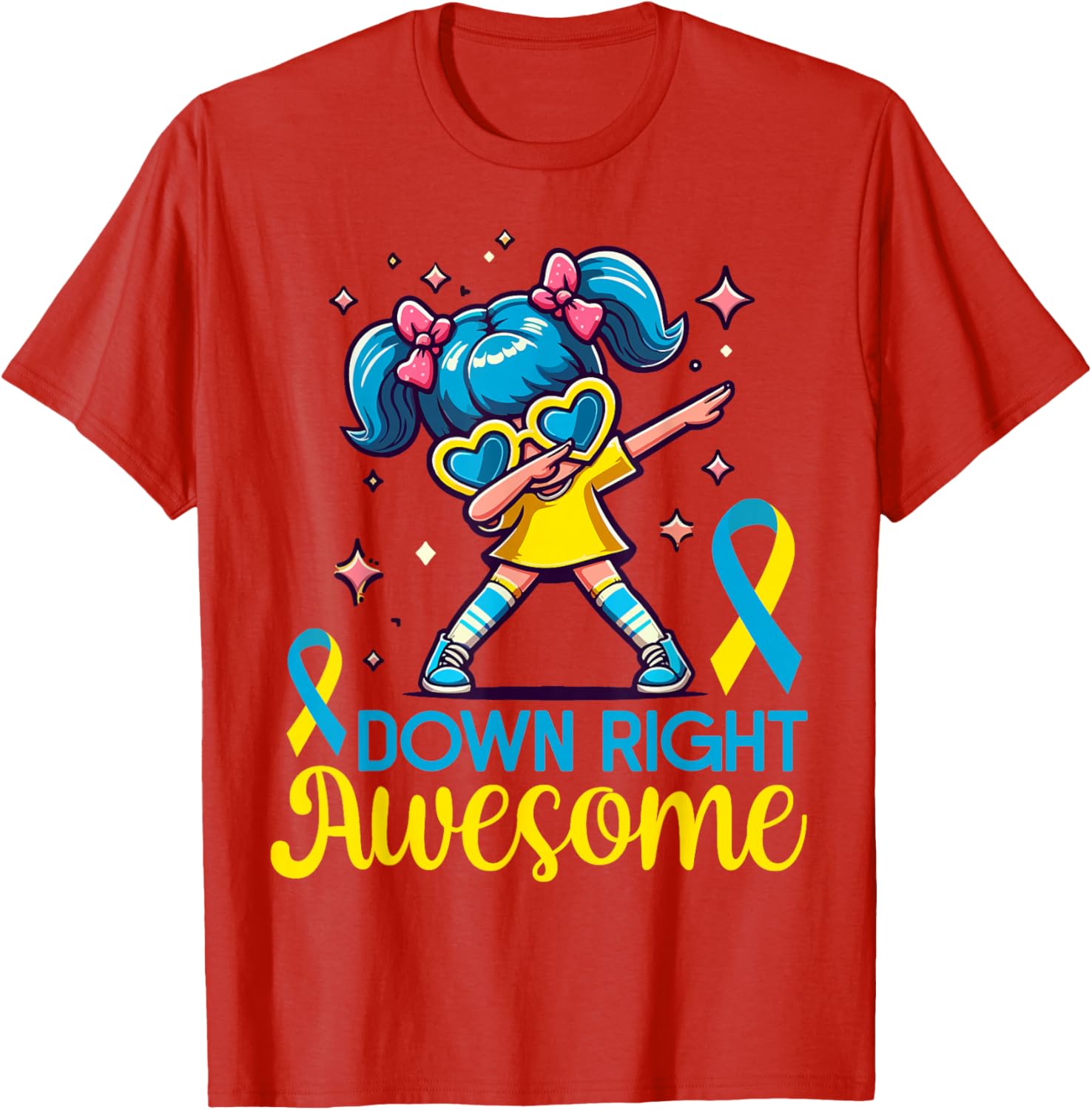 Down Syndrome Awareness Day Awesome Girls Women's T-Shirt for Support - 23