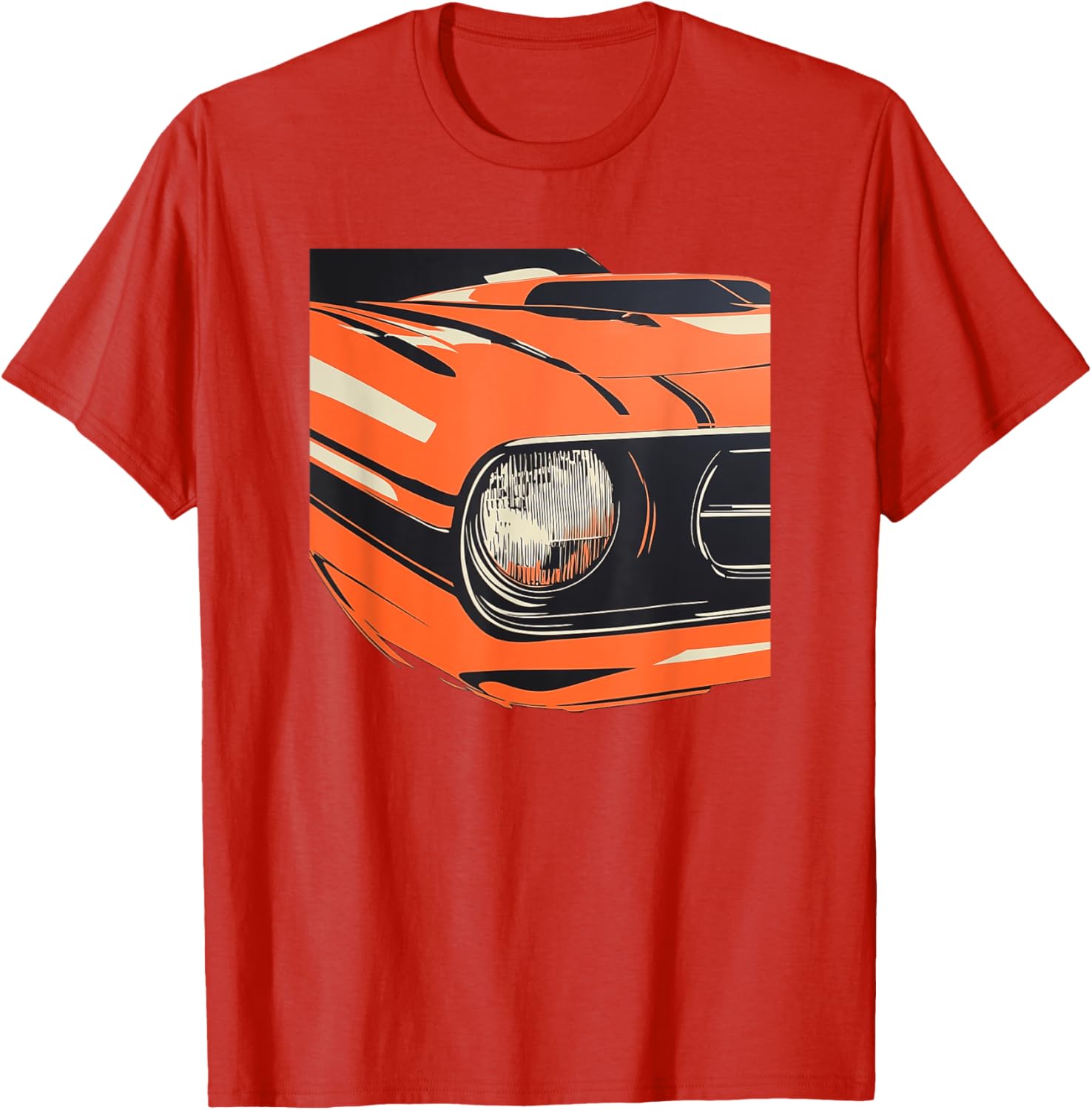 1970 Hemi Muscle Car Cuda T-Shirt for Classic Car Enthusiasts - 3
