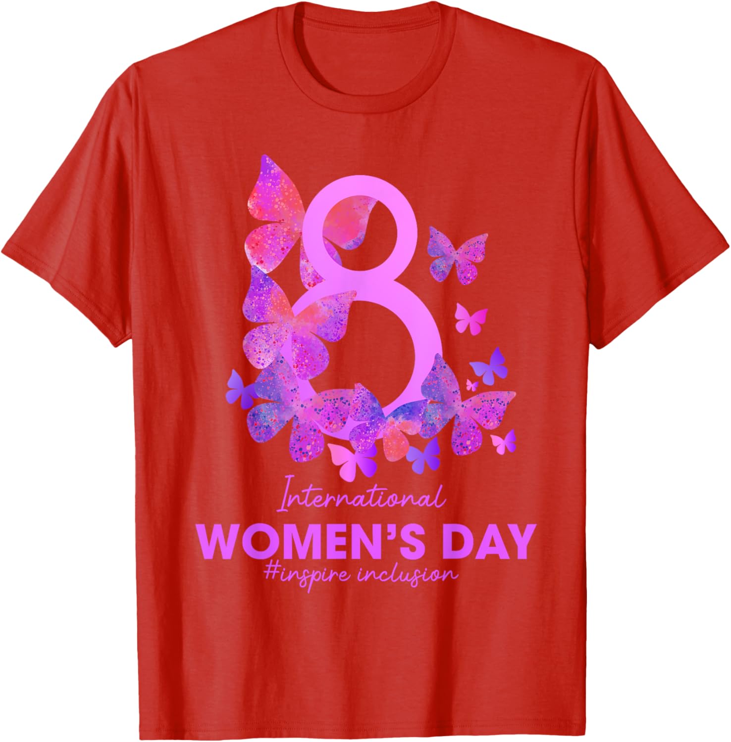Inspire Inclusion Women’s Day 2025 T-Shirt - Celebrate Women’s Empowerment - 2