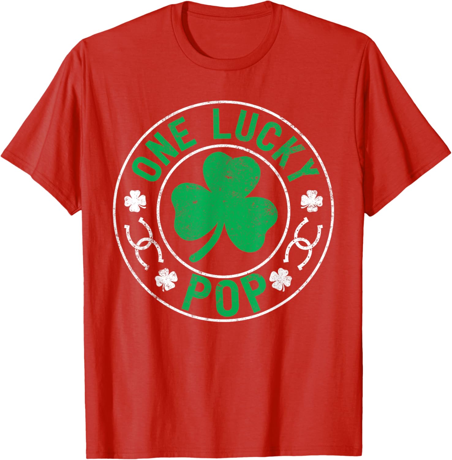 One Lucky Pop St Patrick's Day Shamrock T-Shirt for Festive Fun - 4