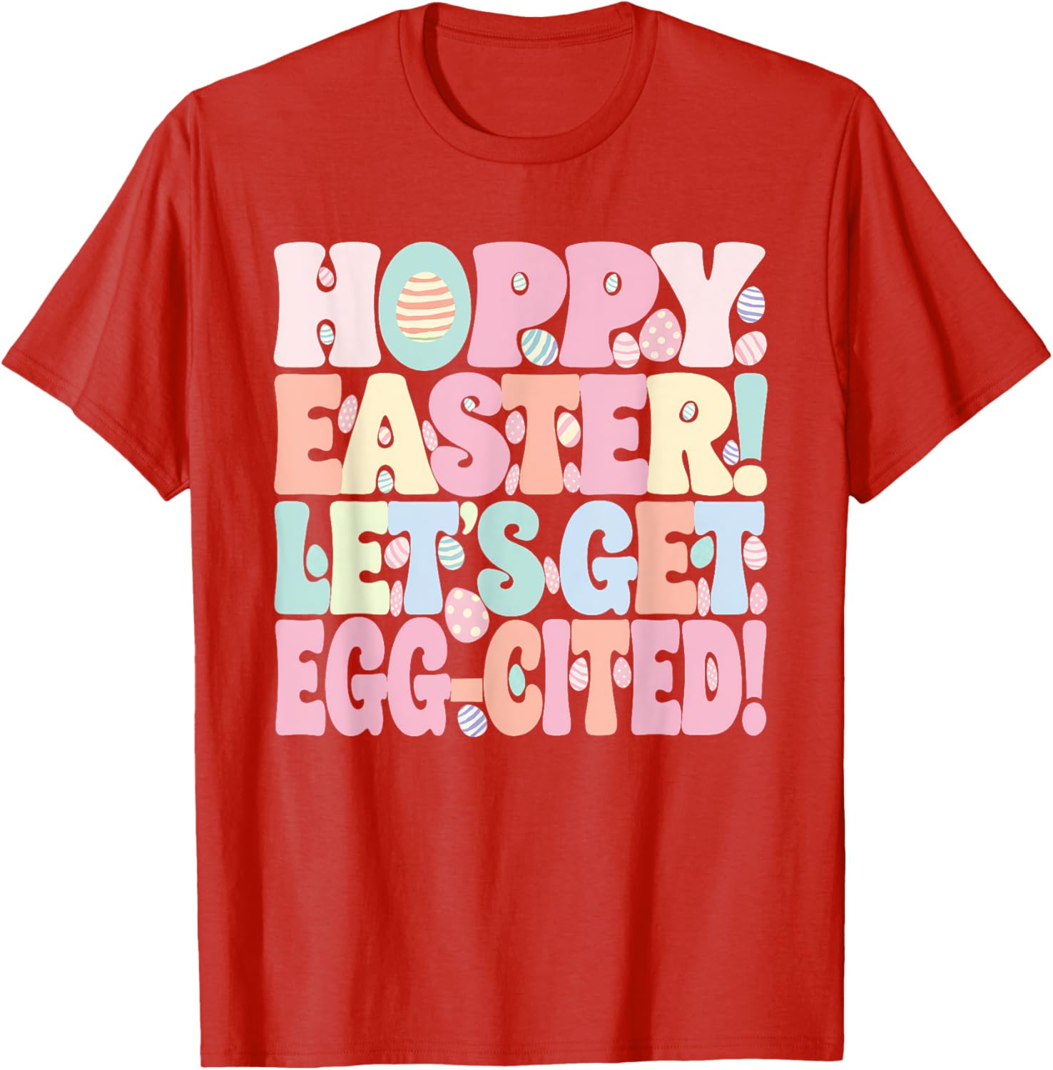 Funny Hoppy Easter Egg-cited T-Shirt for Festive Celebrations - 8