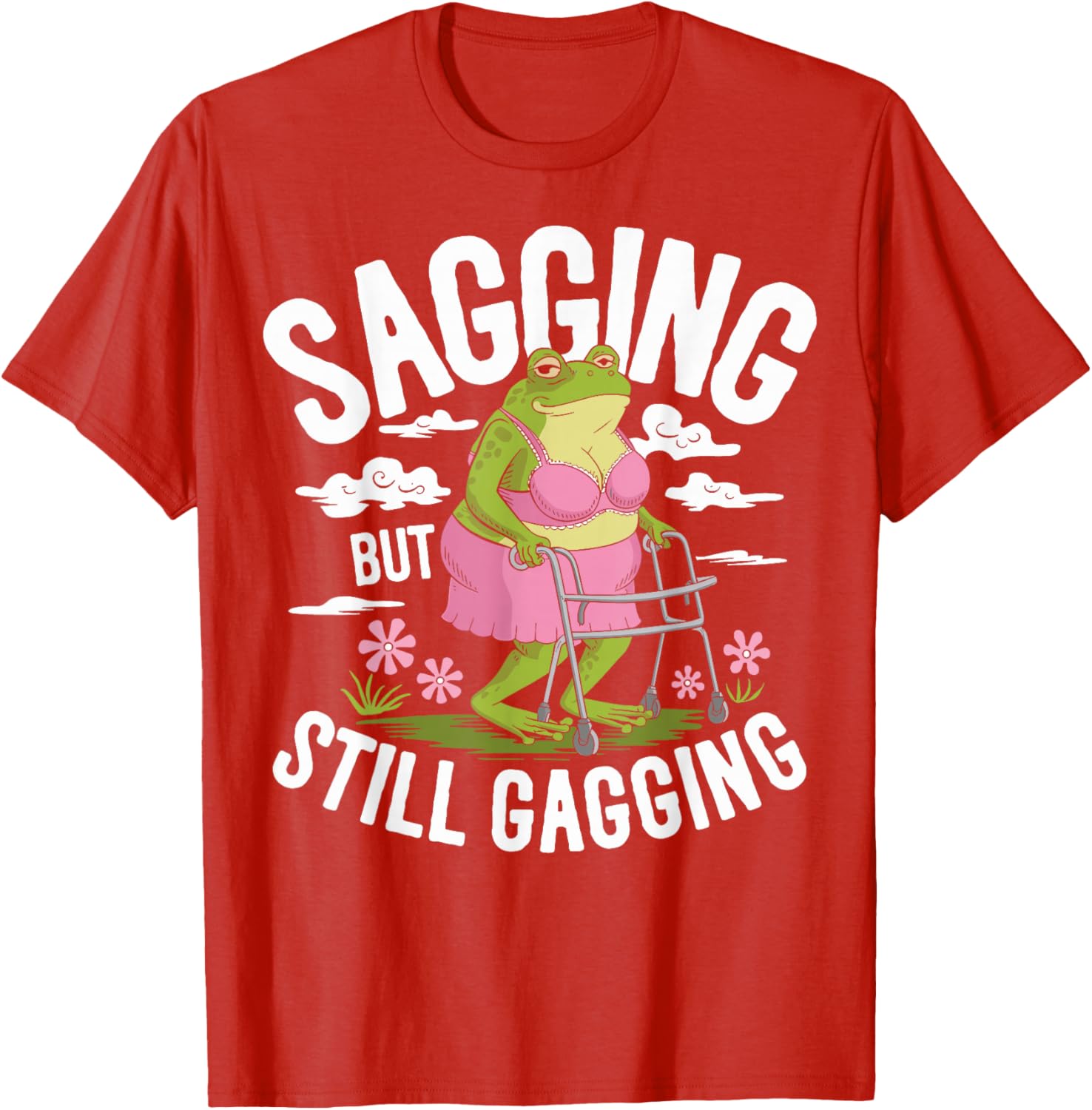 Funny Sagging Frog Meme T-Shirt for Sarcastic Humor Lovers - 7