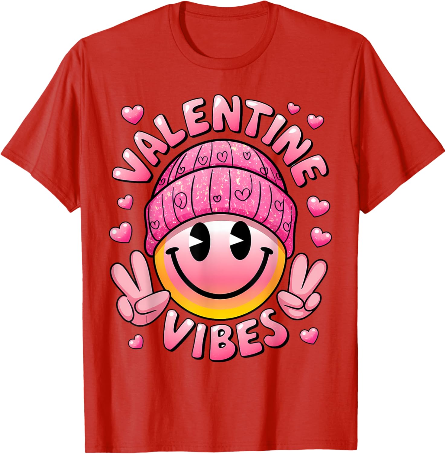 Valentine Vibes T-Shirt for Men, Women, and Kids - Perfect for Love Day - 24