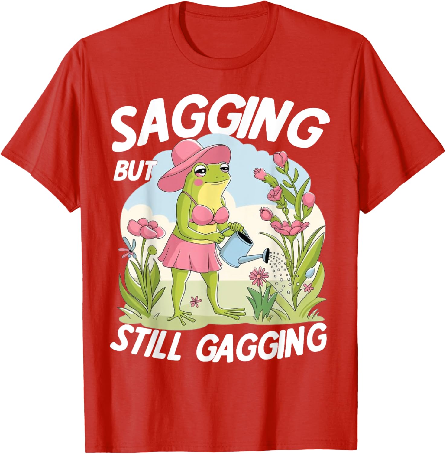 Funny Frog Meme T-Shirt for Gagging Humor Lovers - Stylish and Comfy Apparel - 8