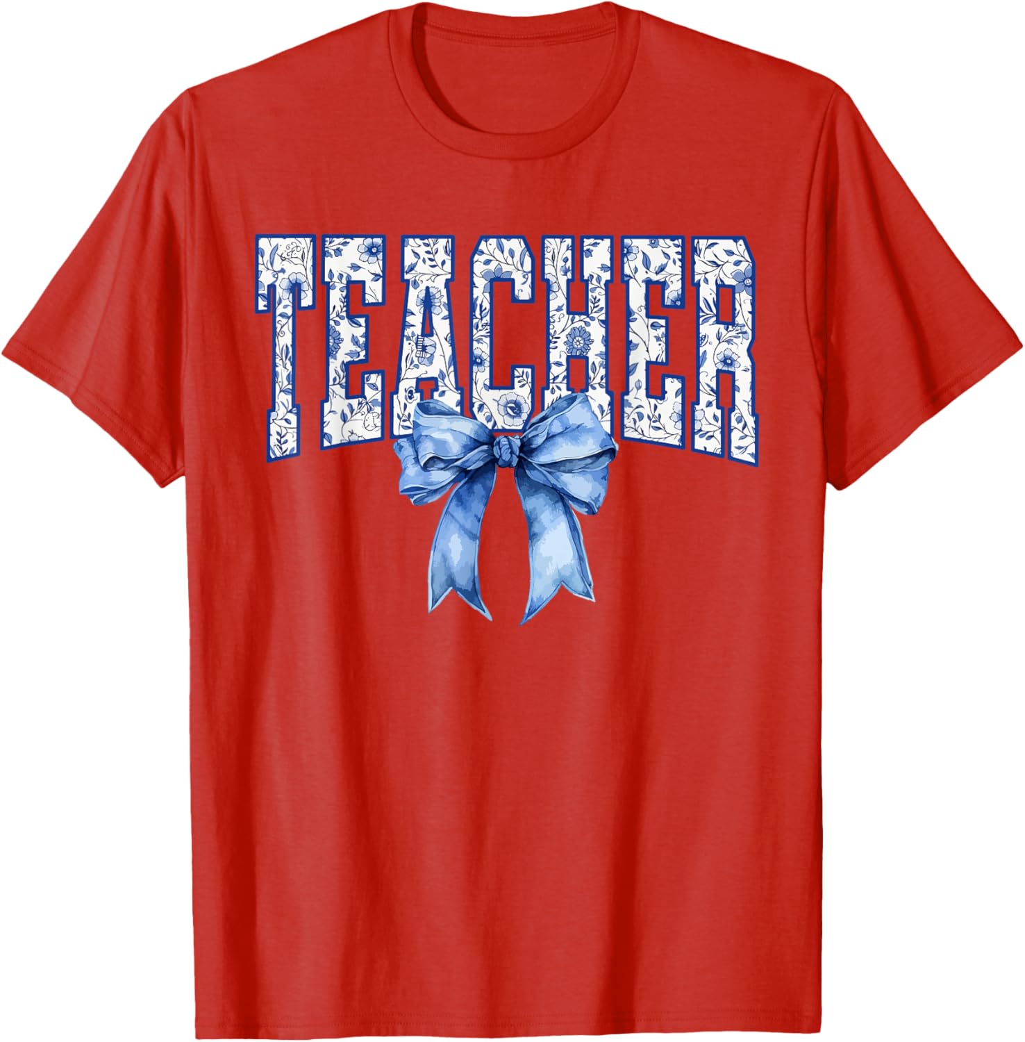 Coquette Bow Teacher Appreciation T-Shirt for Teacher Day Celebrations - 18