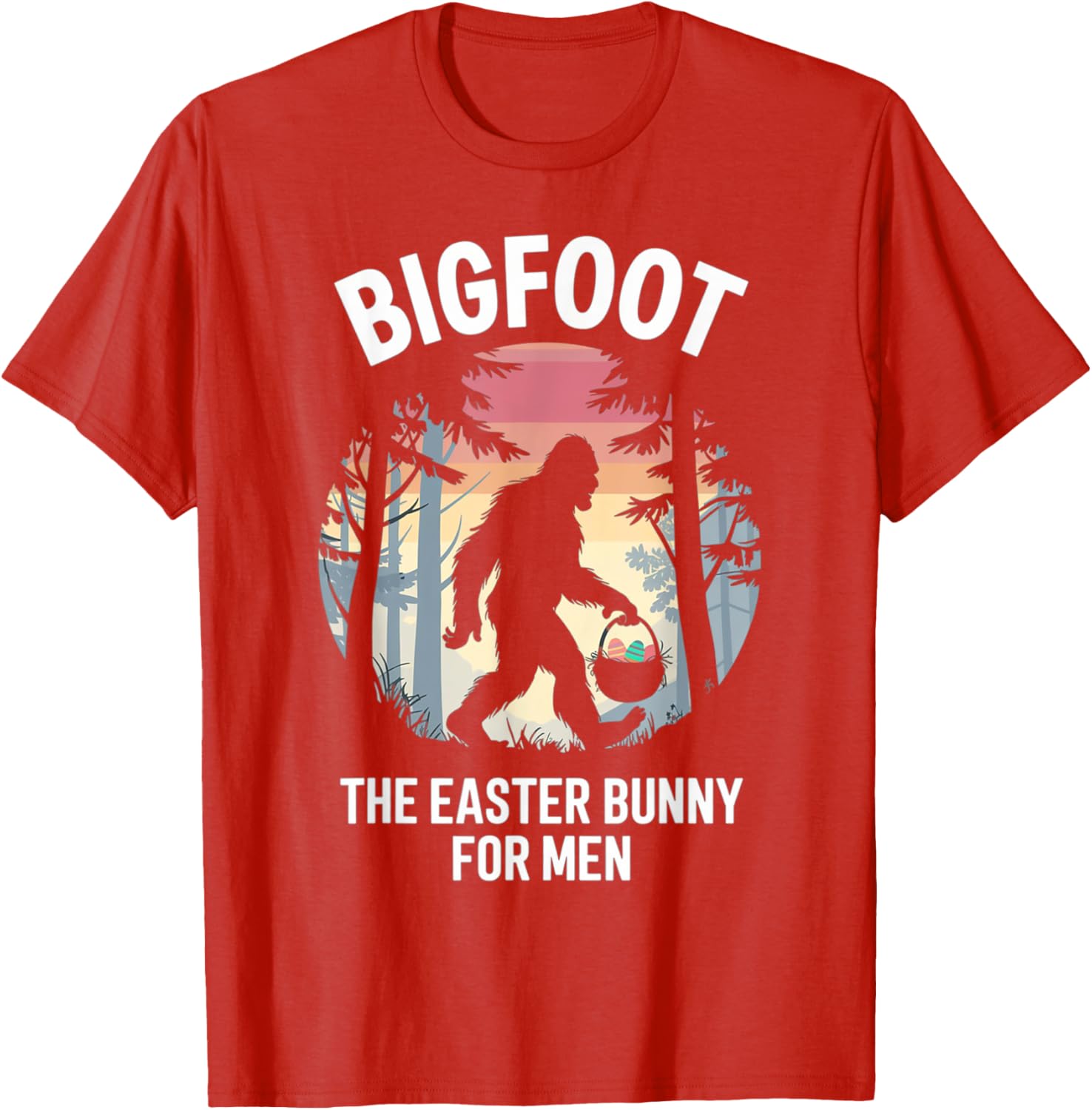 Funny Bigfoot Easter Bunny T-Shirt for Unique Holiday Style - 26
