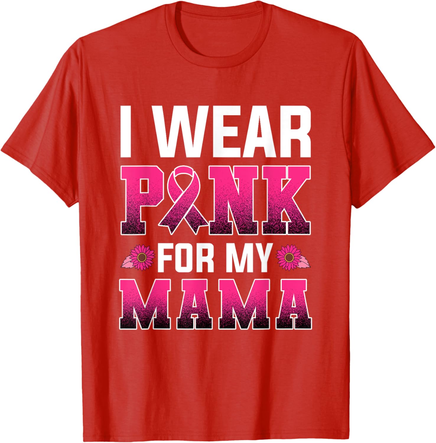 Breast Cancer Awareness Pink Ribbon T-Shirt for Women - Stylish Supportive Tee - 12