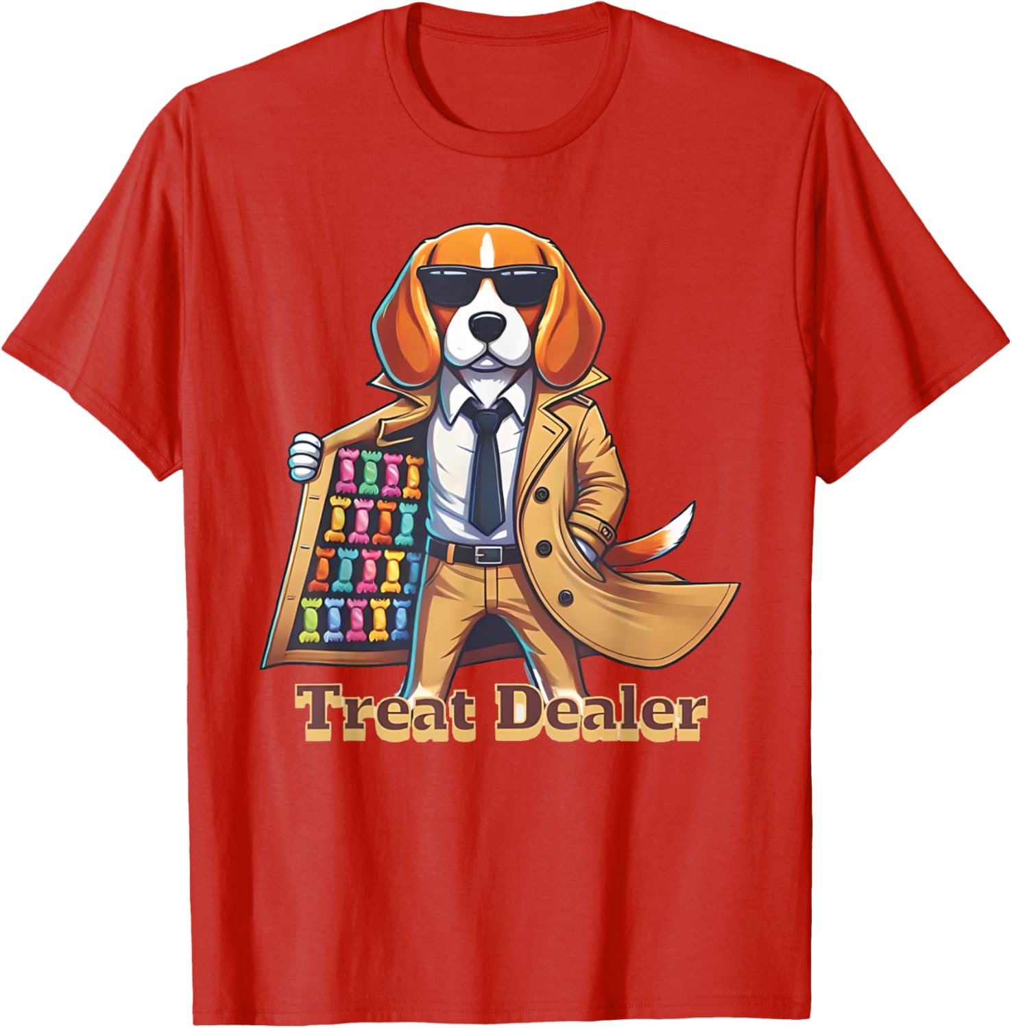 Funny Beagle Lover T-Shirt for Dog Treat Dealers - Perfect Gift for Dog Owners - 2