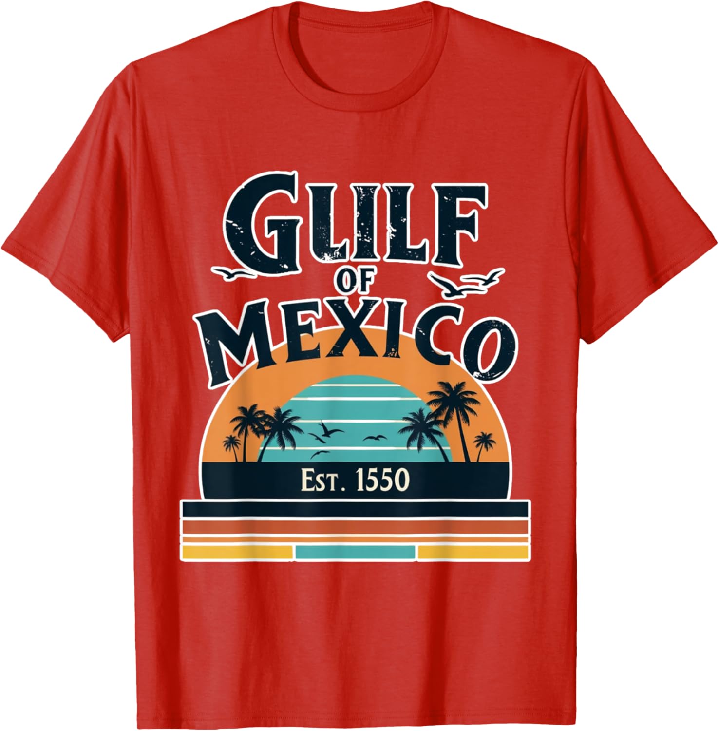 Gulf of Mexico T-Shirt for Beach Lovers - Stylish and Comfortable Wear - 2
