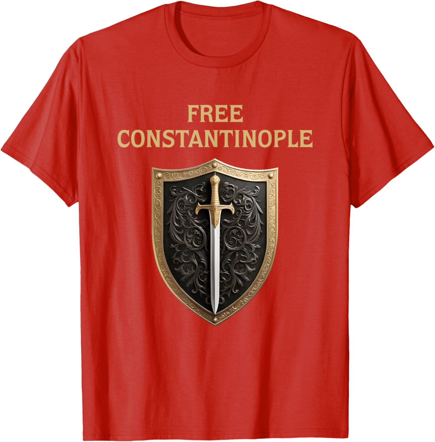 Free Constantinople T-Shirt Celebrating Eastern Roman History and Culture - 11