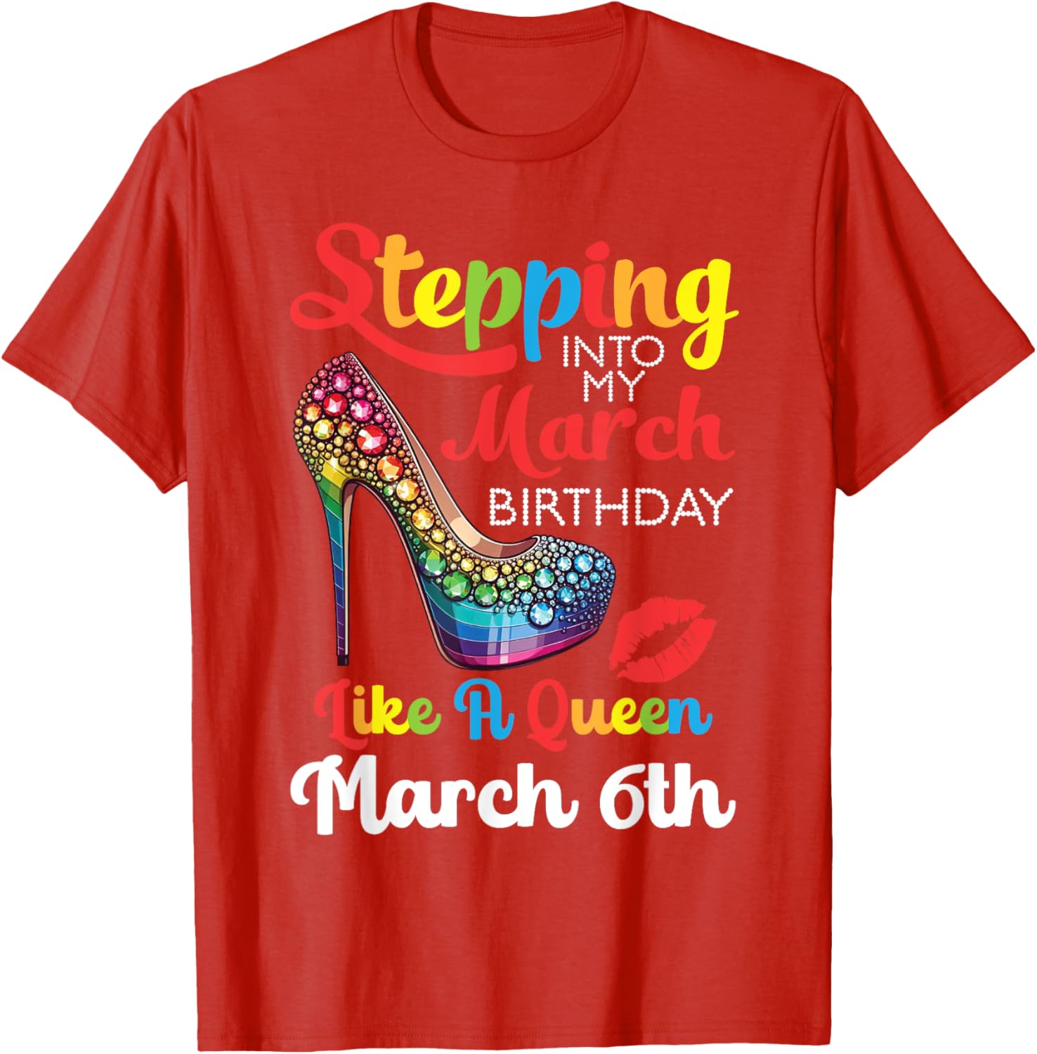 March Birthday Queen T-Shirt for Celebrating Your Special Day March 6th - 14