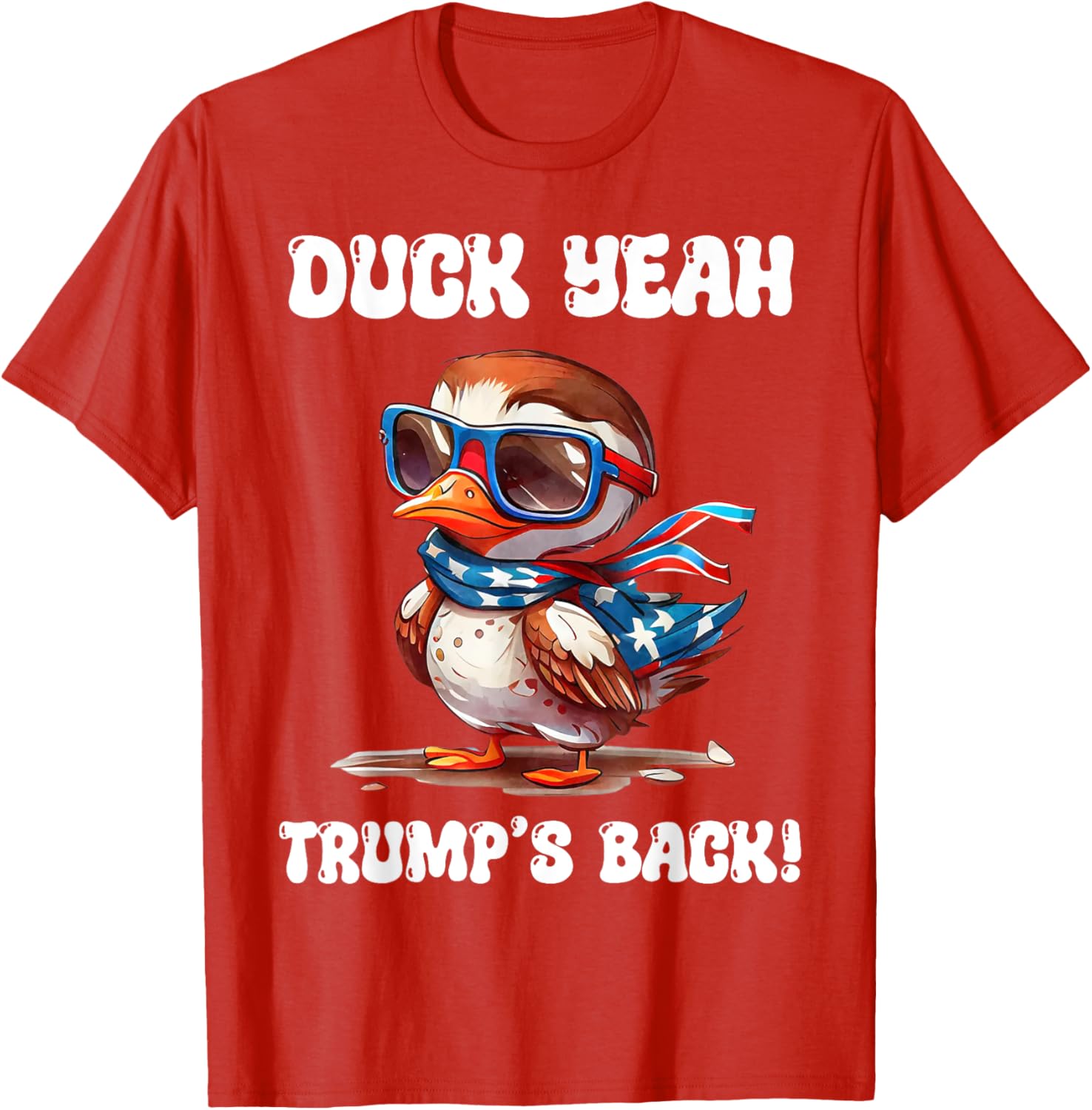 Duck Yeah Trump Is Back T-Shirt for 47th President Fans - 11