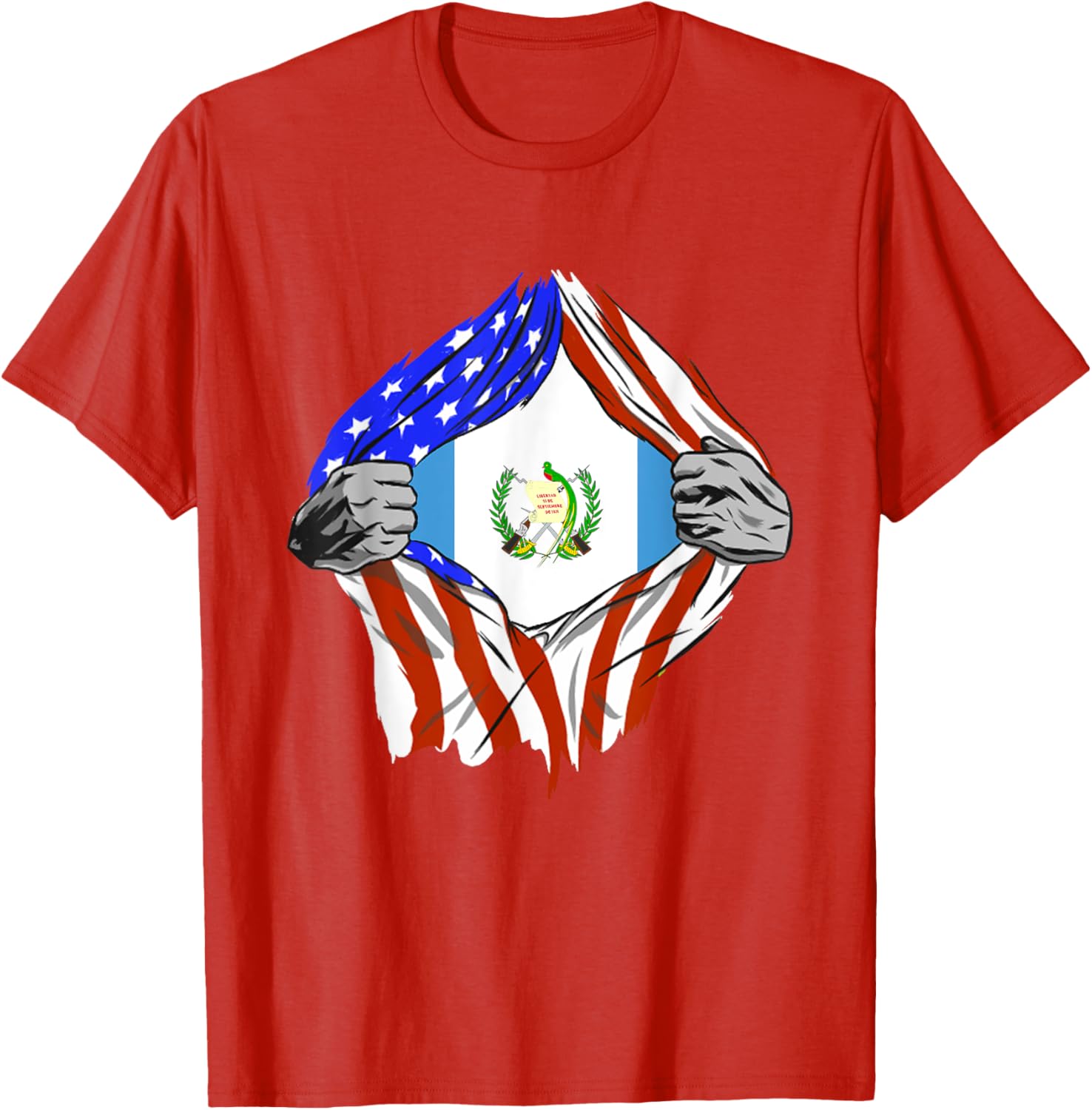 Guatemala Flag T-Shirt for Proud Patriots | Stylish American Apparel - 3