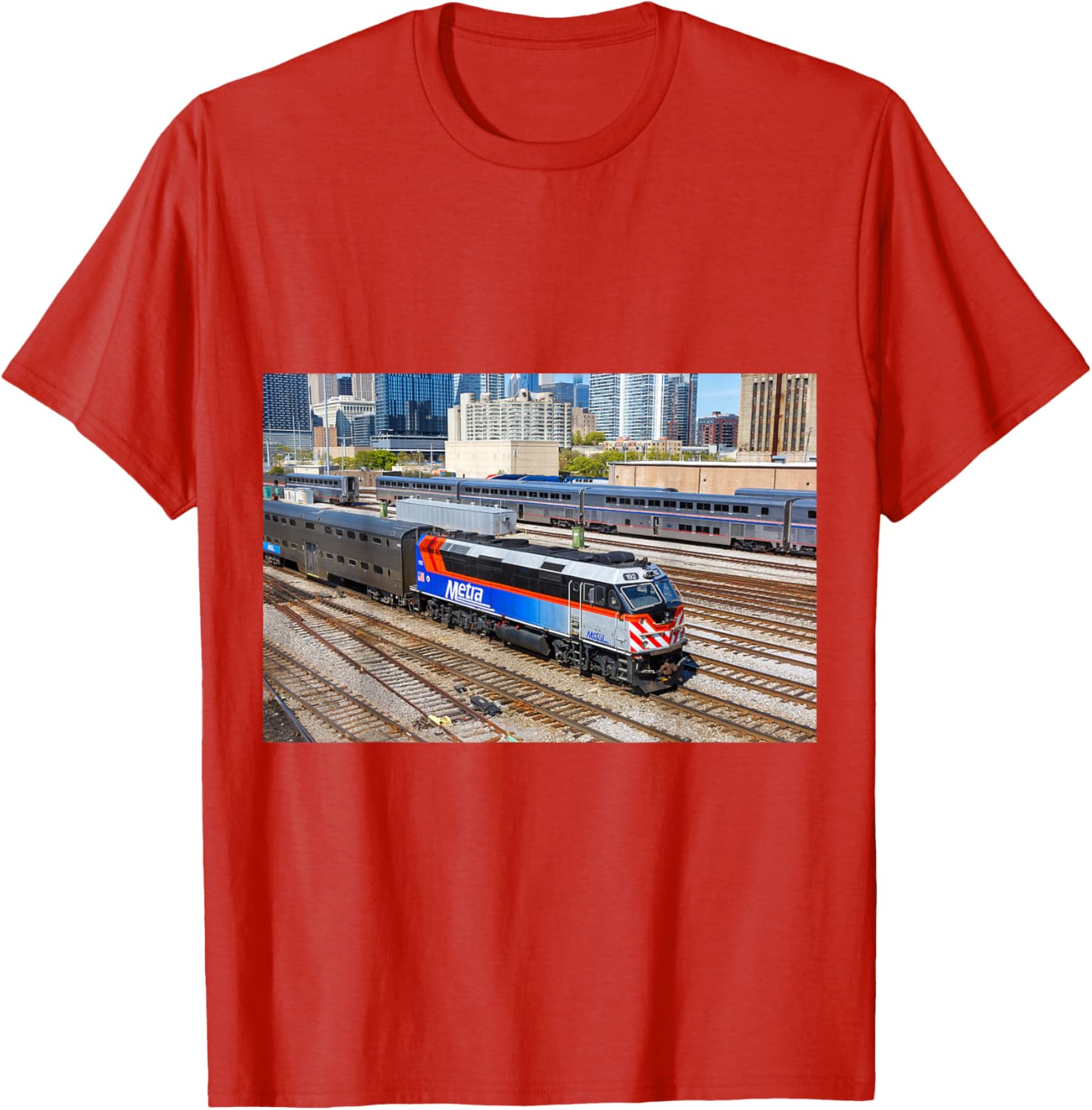 Metra 192 At Union Station T-Shirt Perfect for Commuters and Fans - 9