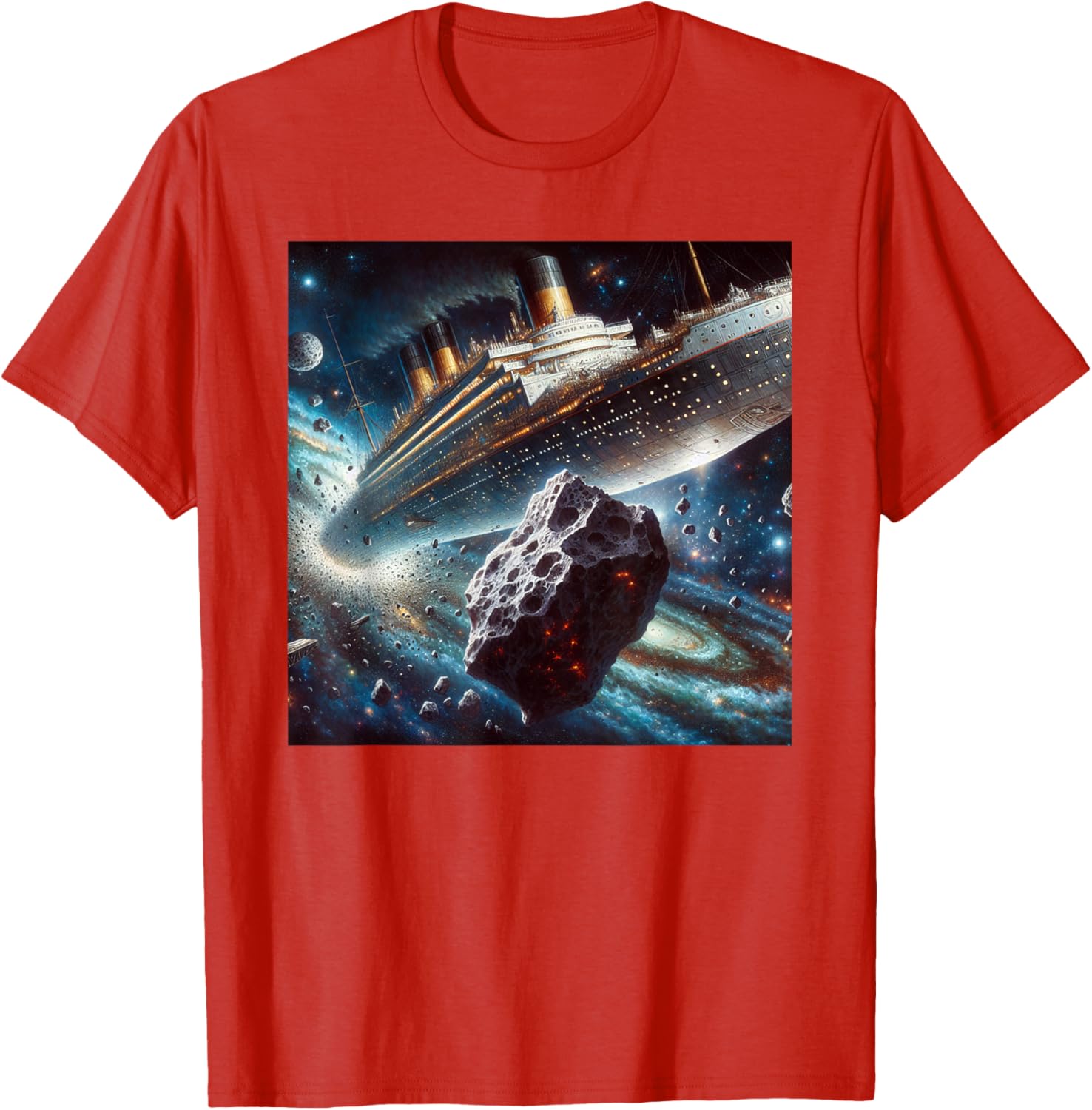 Starship Titanic T-Shirt for Fans - Stylish and Unique Design Apparel - 5