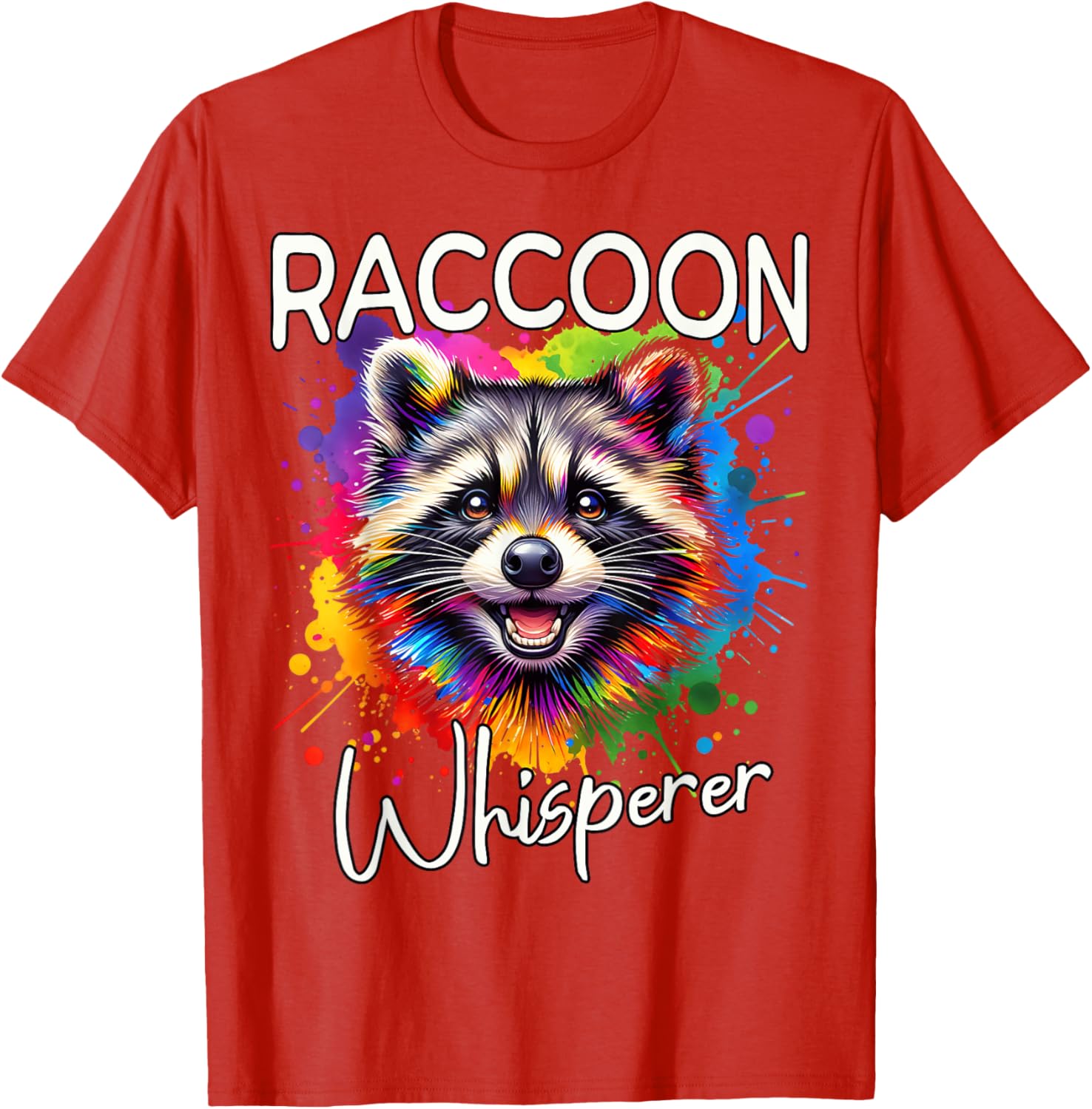 Cute North American Raccoon Whisperer T-Shirt for Animal Lovers - 21