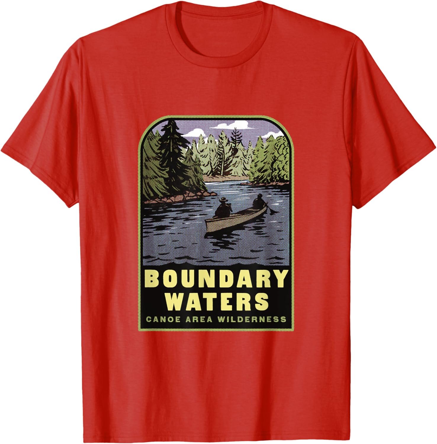 Boundary Waters Canoe Area Minnesota T-Shirt for Outdoor Adventures - 6