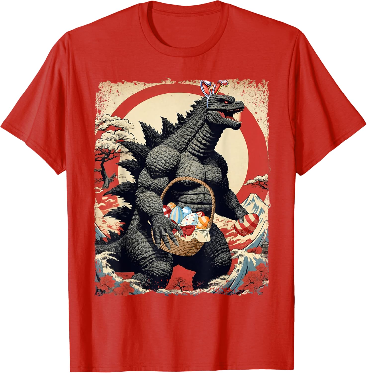 Kaiju Easter Vintage Shirt for Kids featuring Monster Eggs T-Shirt - 19