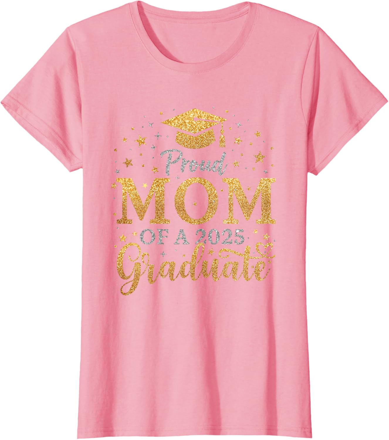 Funny Senior Mom of Class of 2025 Graduate T-Shirt for Proud Moms - 16