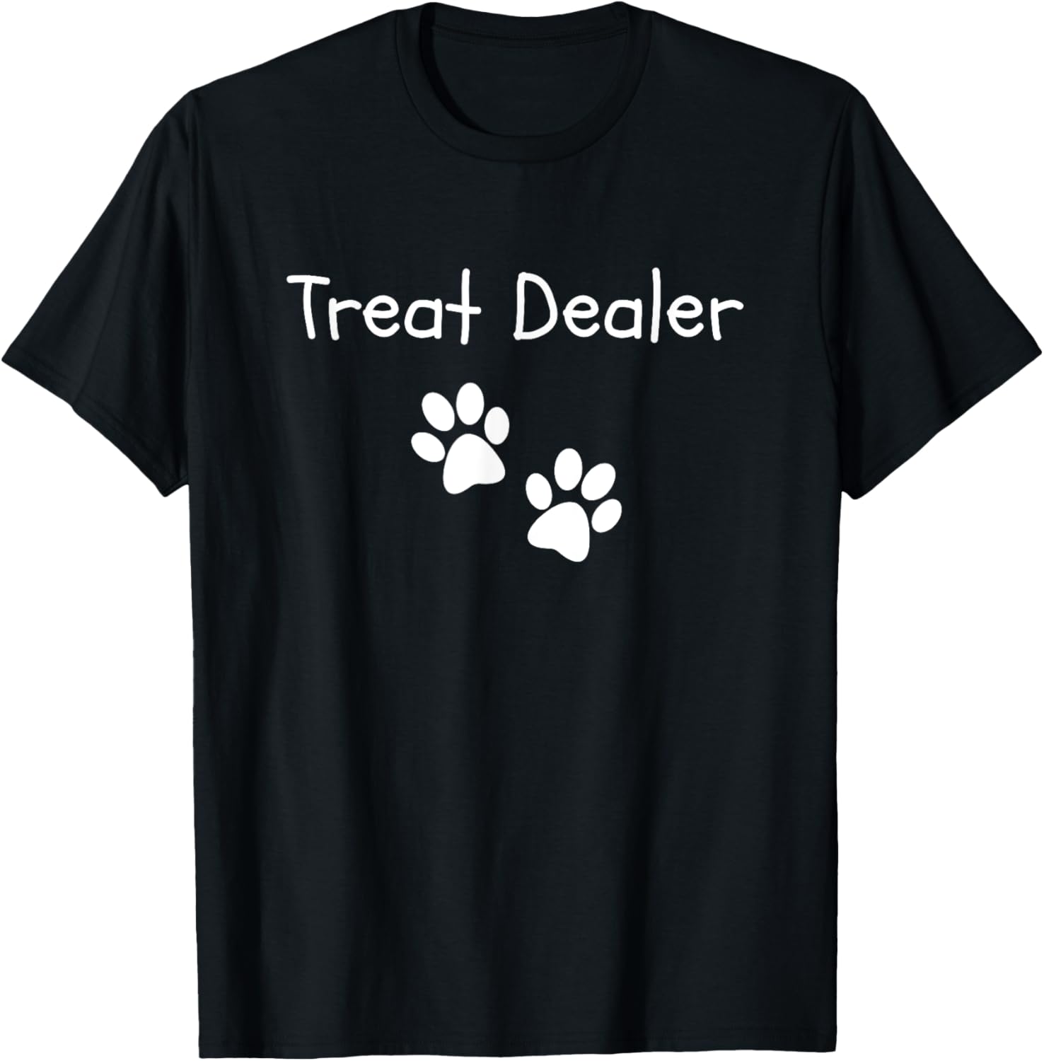 Funny Dog Lover T-Shirt for Men, Women, and Kids with Paw Print Design - 2