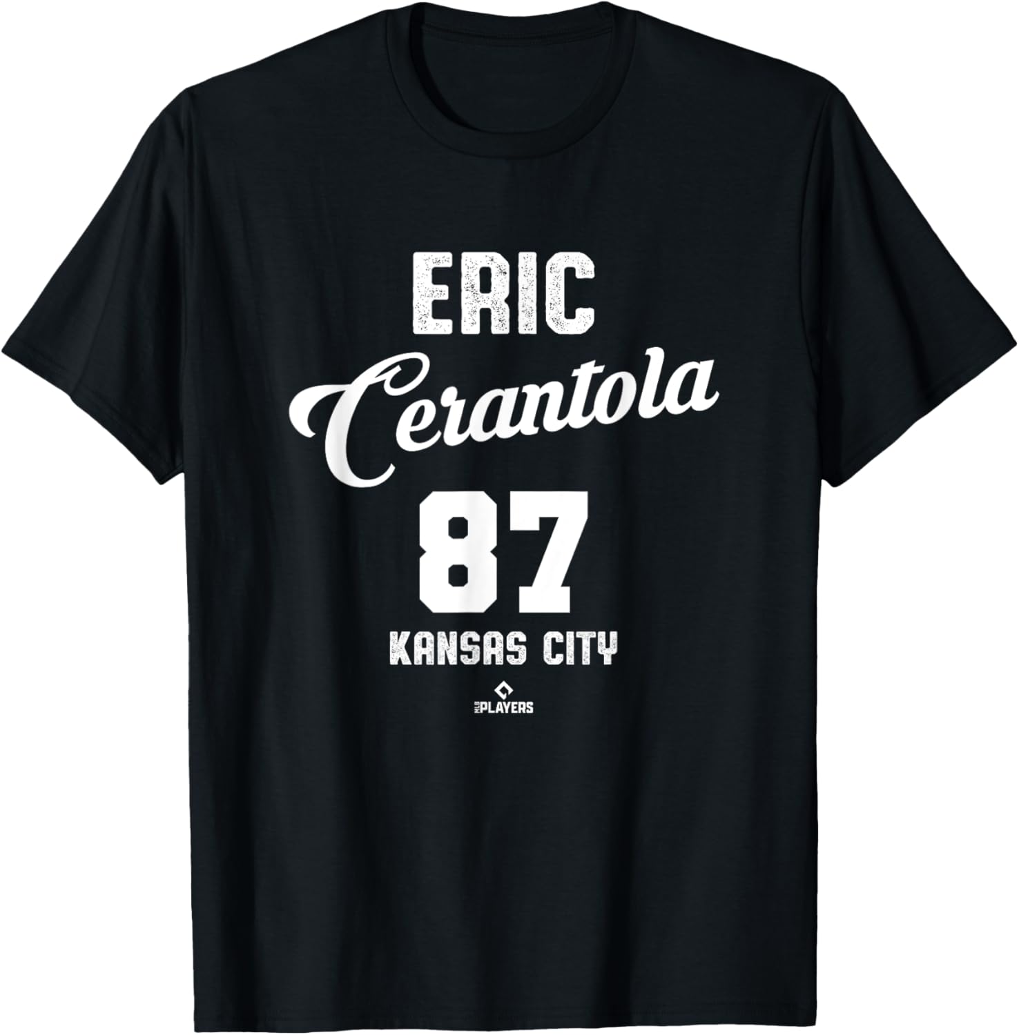 Eric Cerantola 87 Kansas City Baseball Vintage T-Shirt for Fans - 3