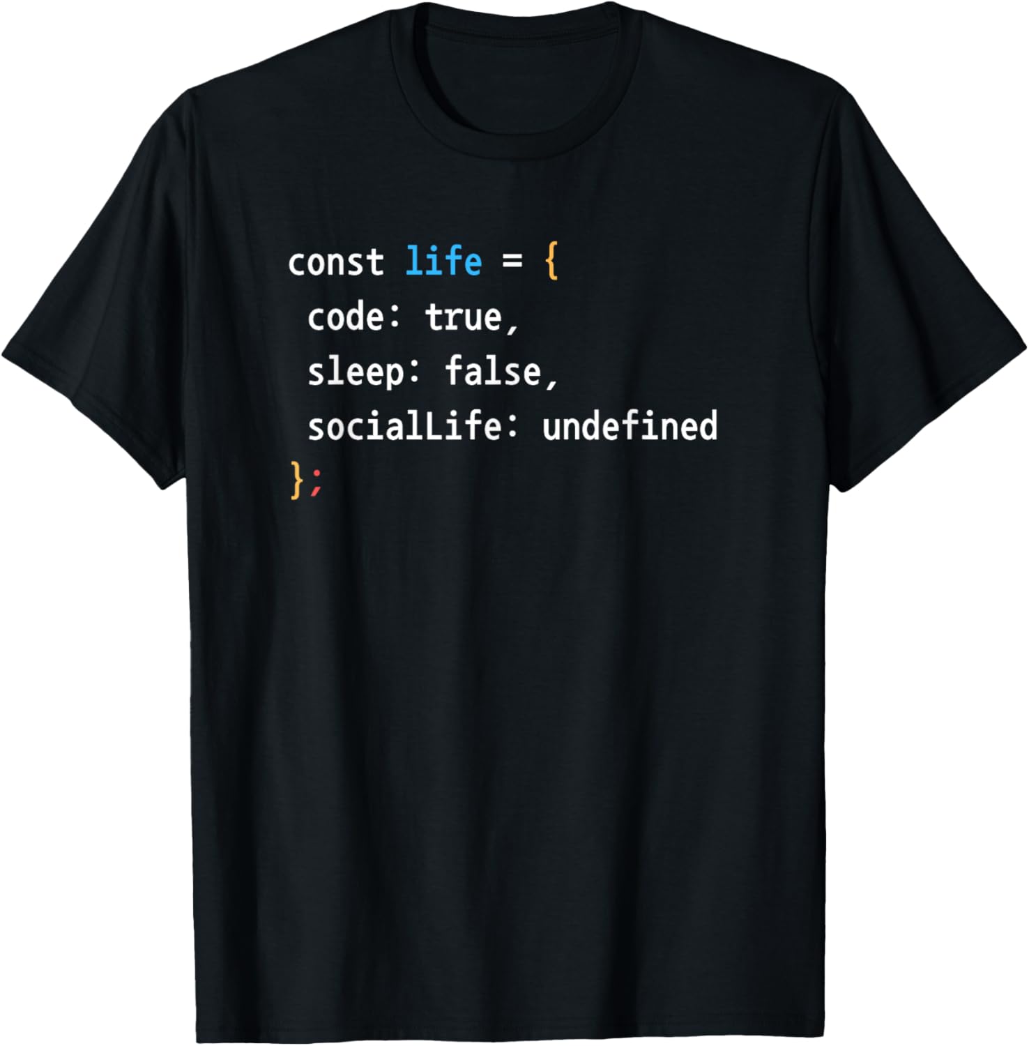 Funny Programmer Life Balance T-Shirt for Coding Geeks and Developers - 17