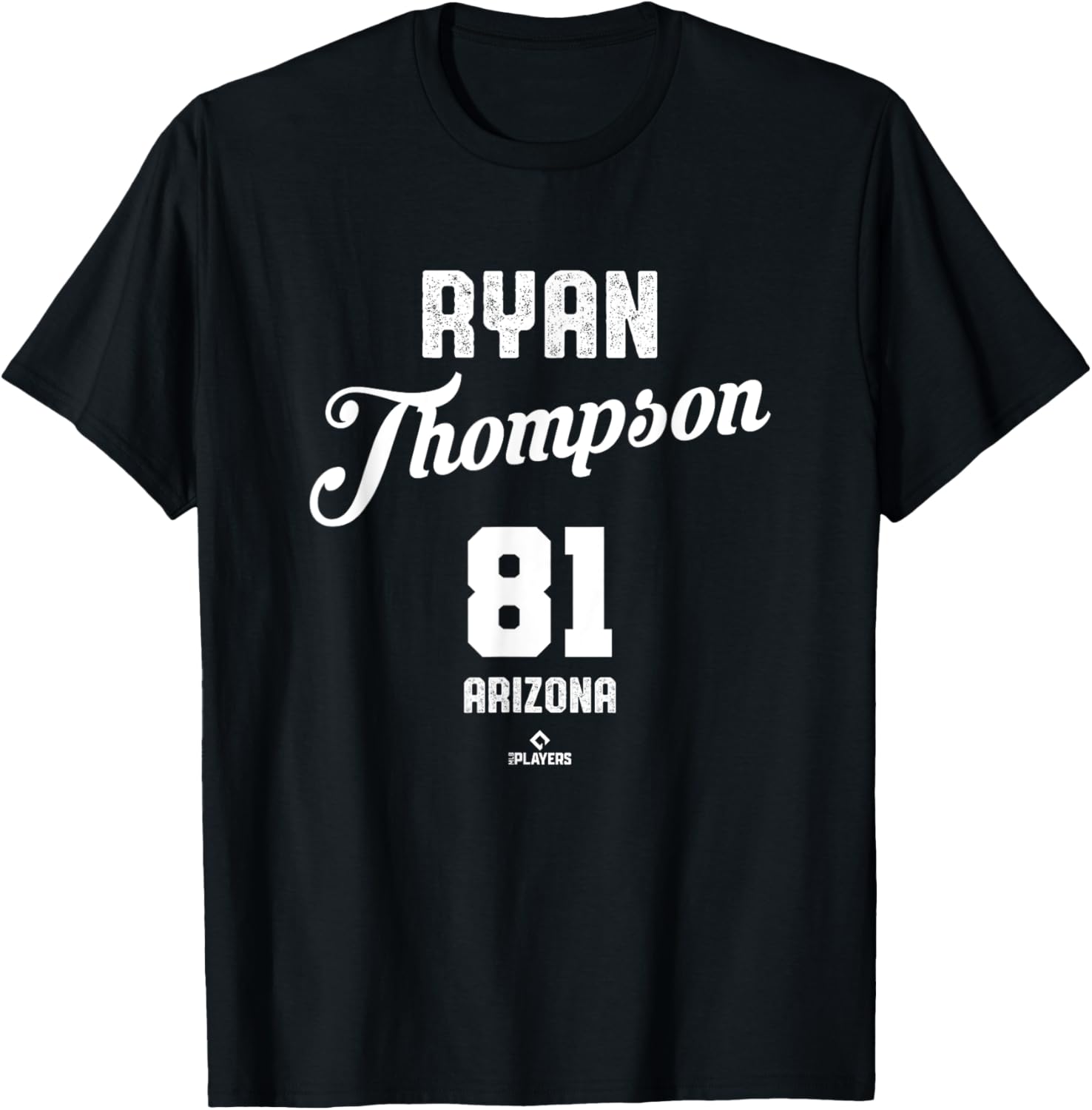 Ryan Thompson Arizona Vintage MLBPA T-Shirt for Baseball Fans - 2