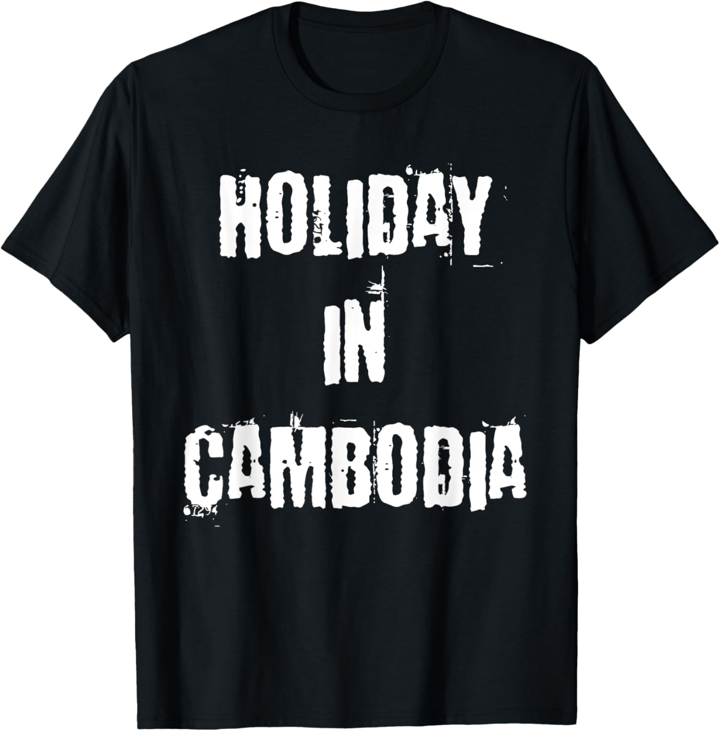 Holiday in Cambodia T-Shirt for Travelers Fashionable Casual Wear - 1