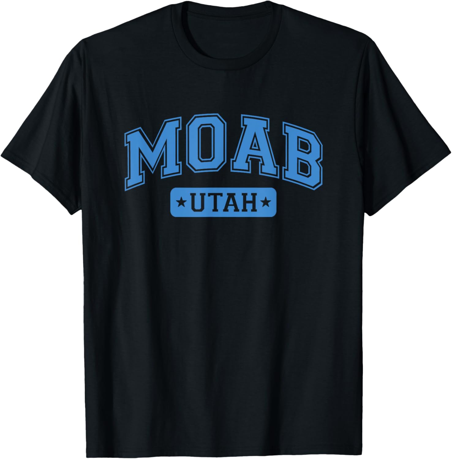 Moab Utah Classic Text Design T-Shirt for Adventure Lovers - 6
