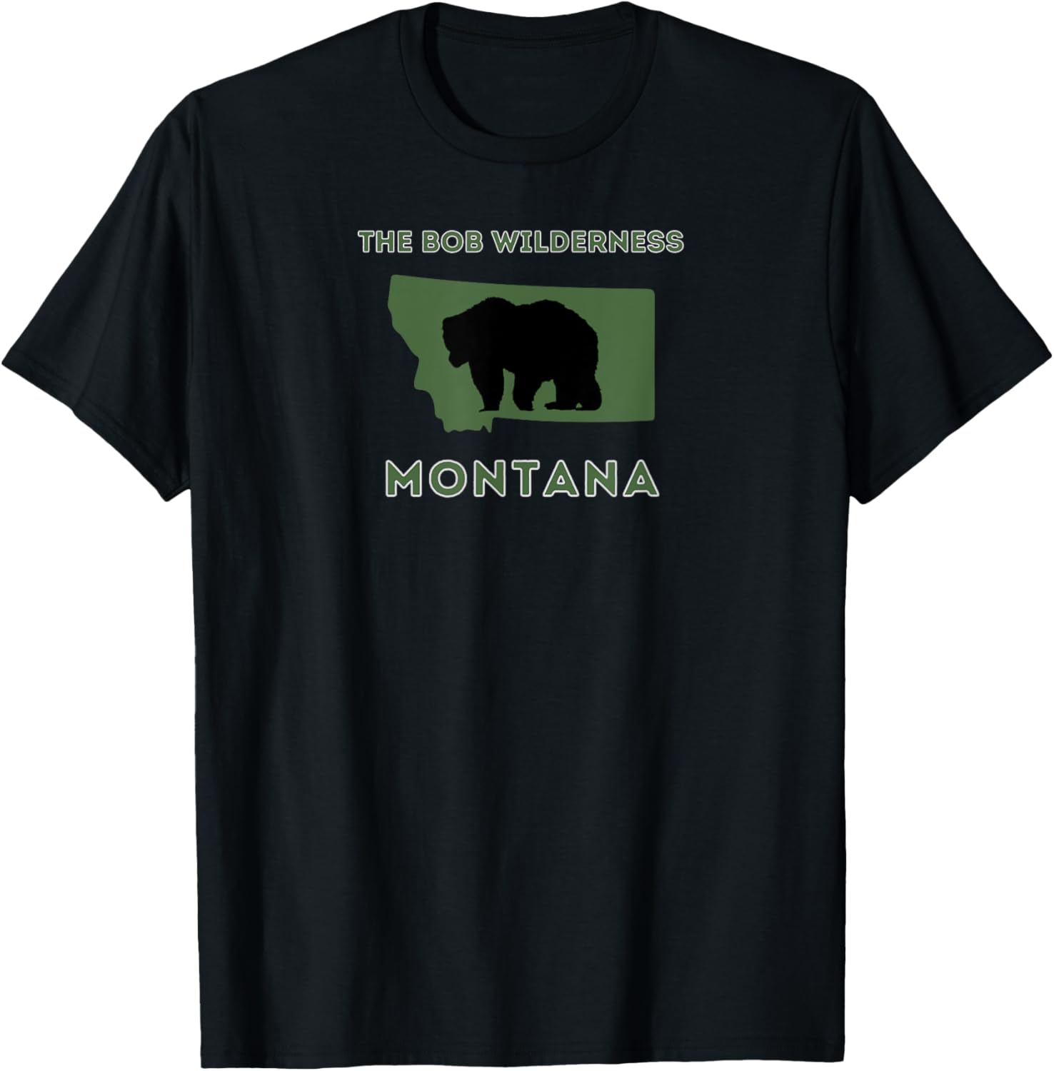 Bob Wilderness Montana T-Shirt for Nature Lovers - Stylish Outdoor Wear - 9