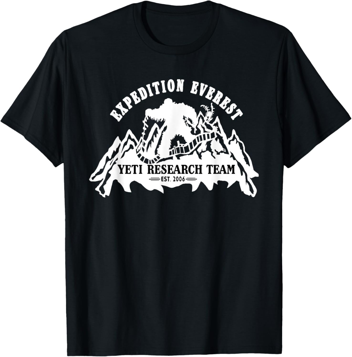 Mountain Lovers Expedition Everest Animal Theme Park Trip T-Shirt - 23