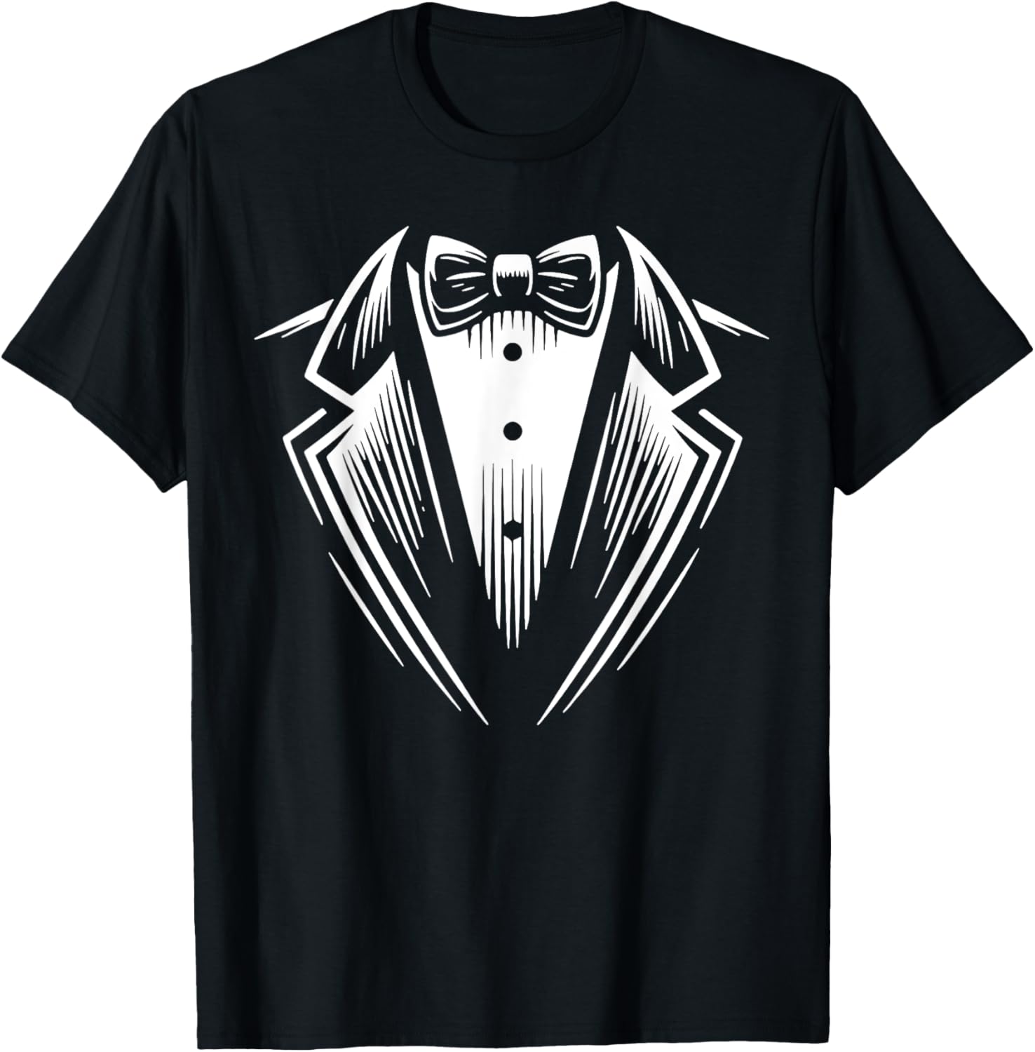 Funny Tuxedo T-Shirt for Weddings, Prom, and Bachelor Parties - 16