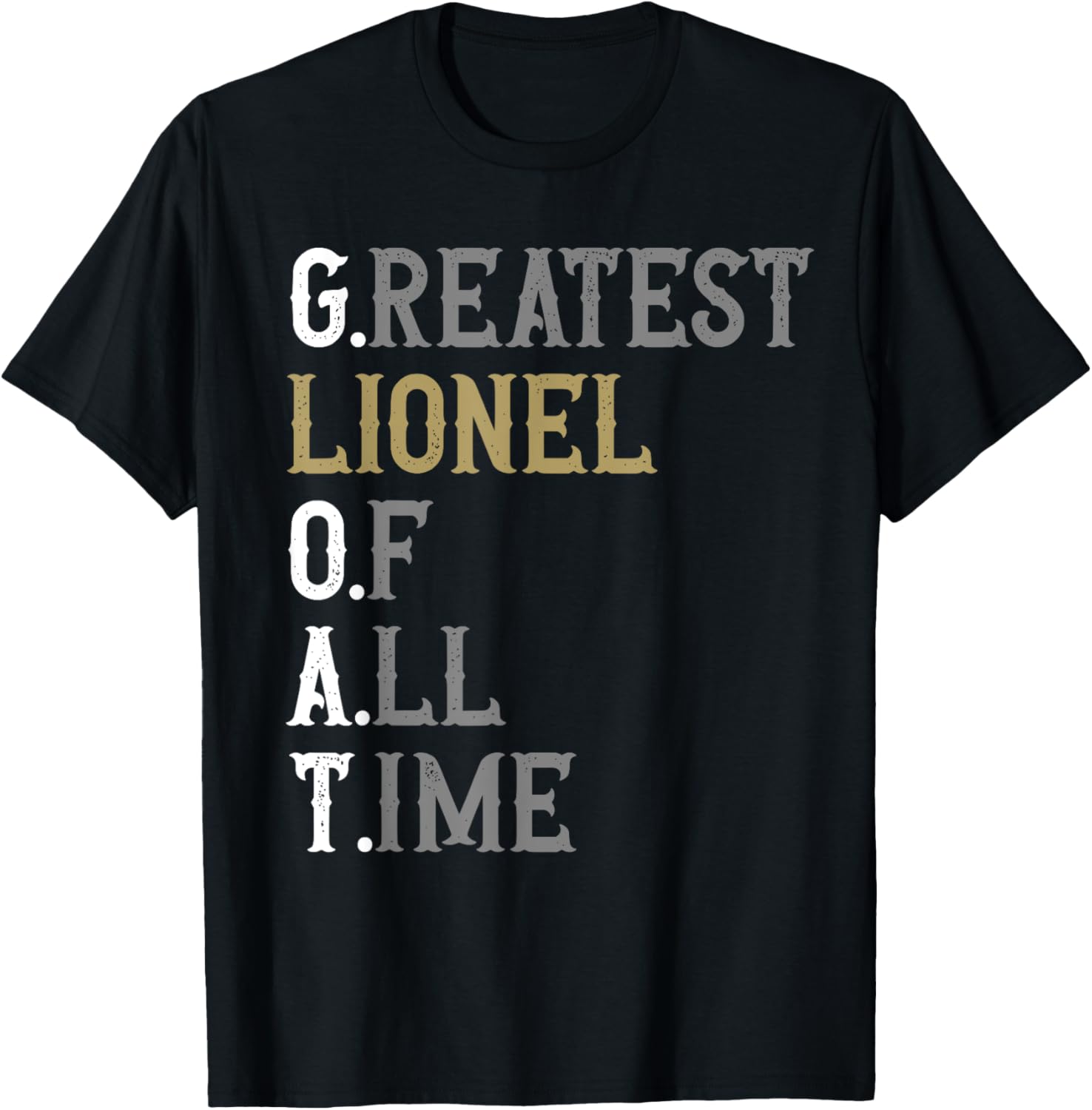 Greatest Lionel T-Shirt GOAT Design Perfect for Fans of Soccer Legends - 9