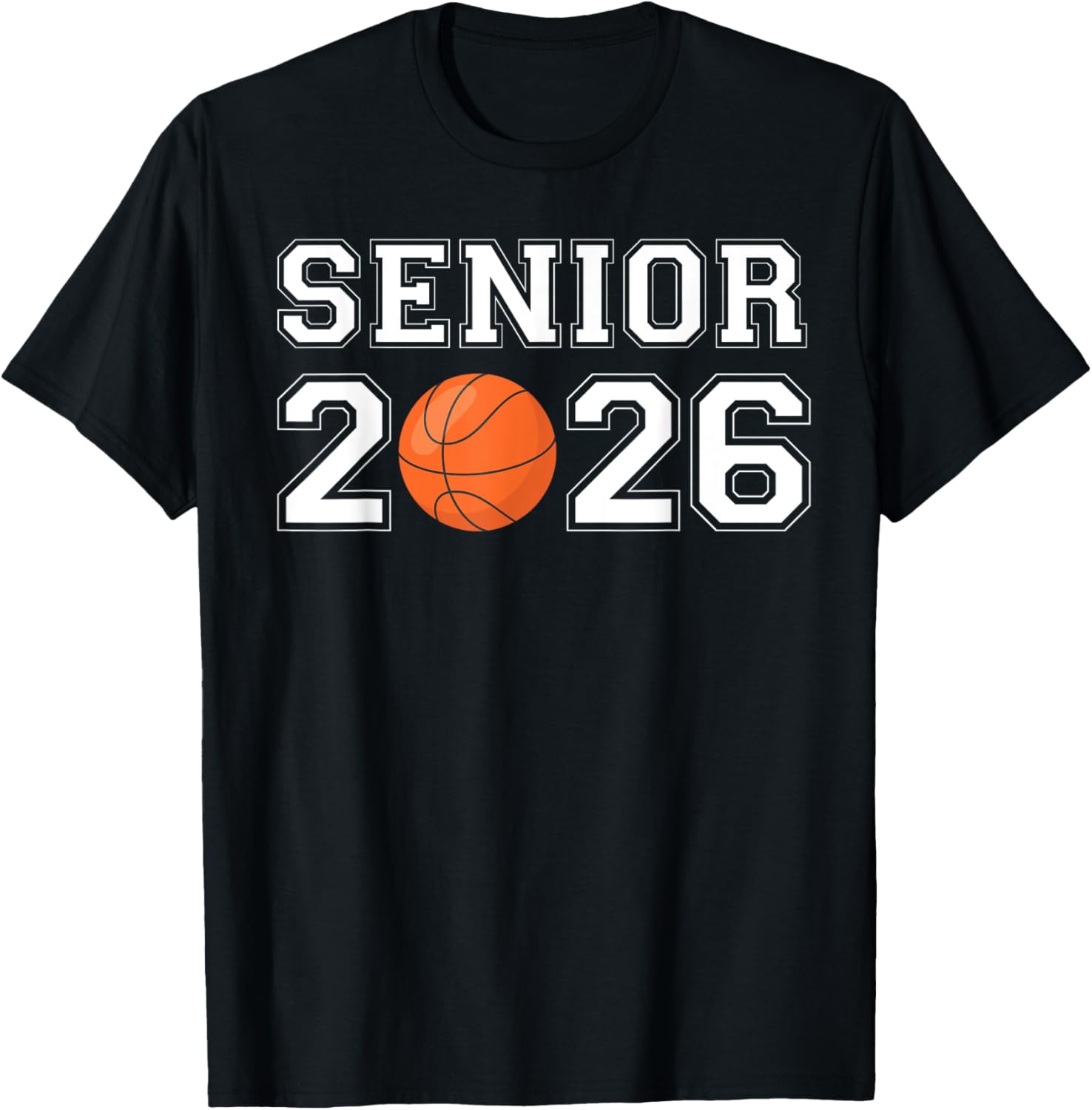 Class Of 2026 Senior Basketball T-Shirt for Men and Boys - Stylish Sportswear - 1