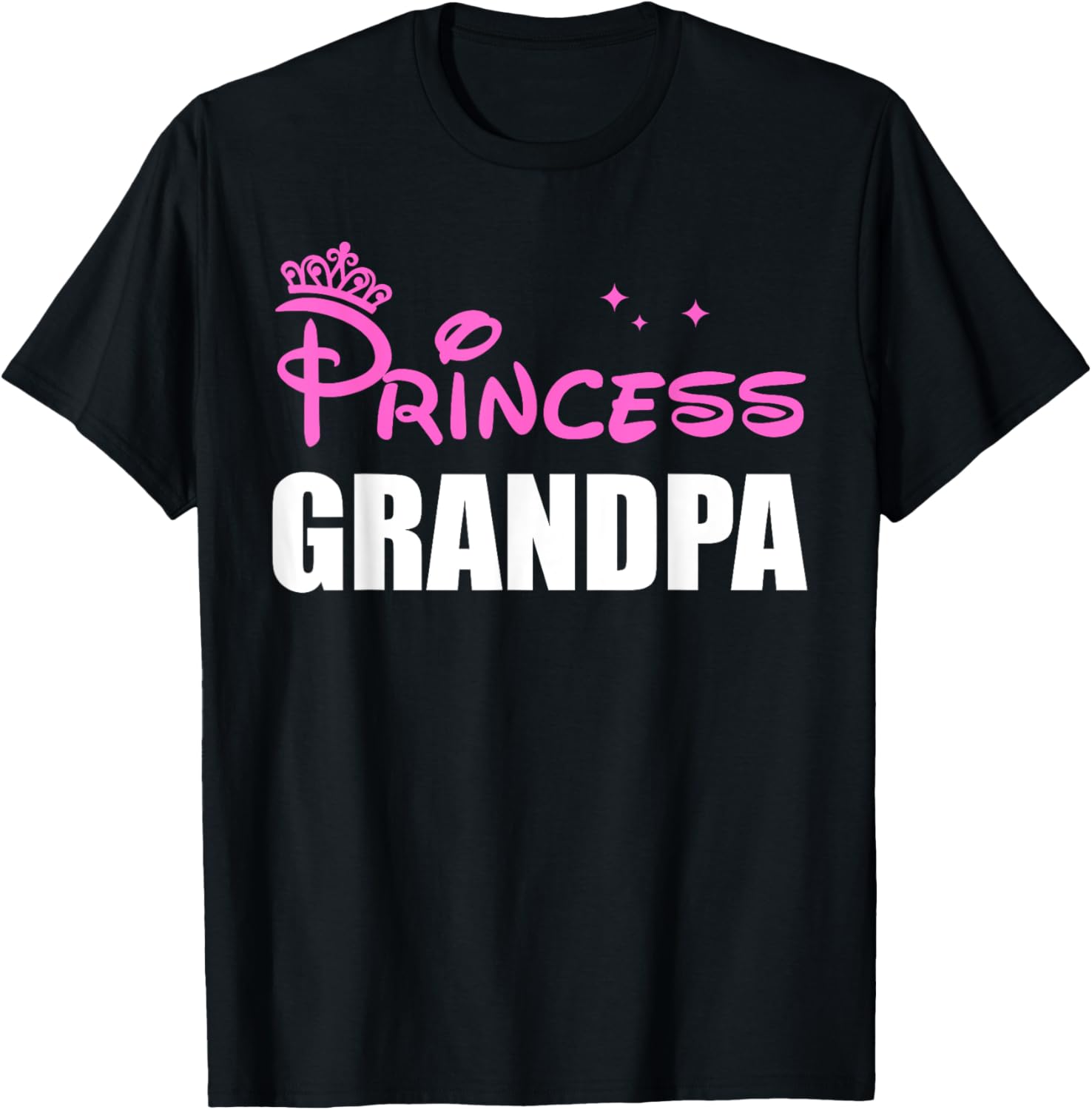 Granddaughter Princess Grandpa T-Shirt for Father's Day Gift - 7