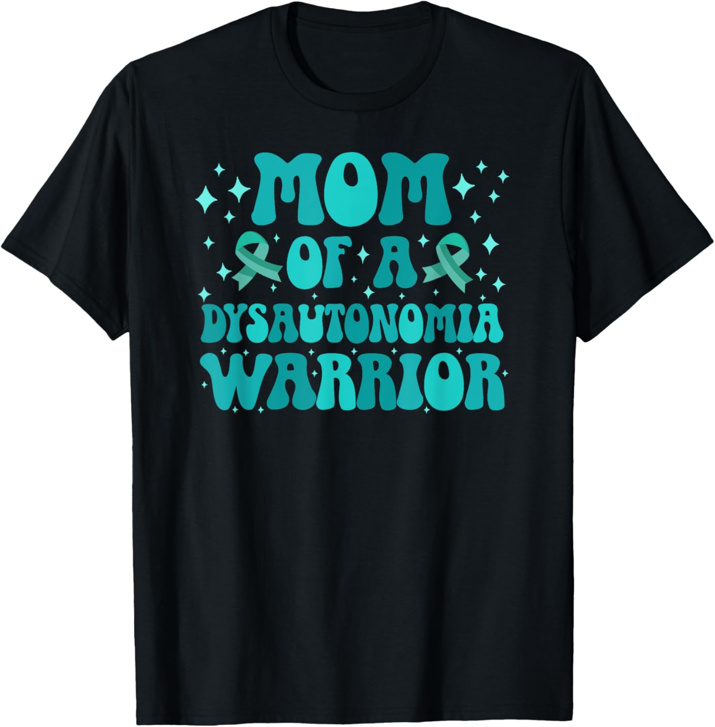 Groovy Dysautonomia Mom T-Shirt for Proud Mothers of Warriors - 2