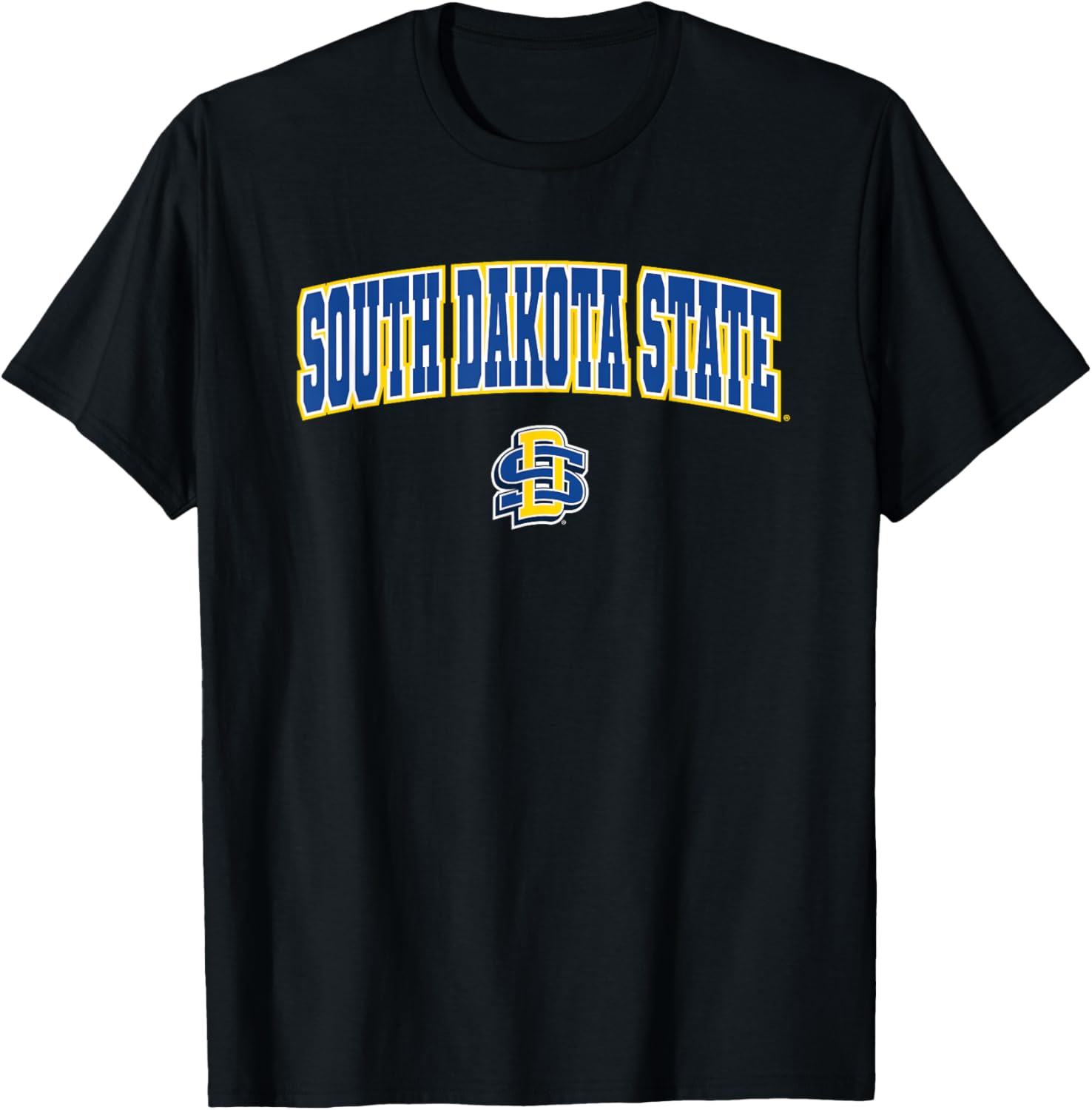 South Dakota State Jackrabbits Arch Logo T-Shirt for Sports Fans - 1