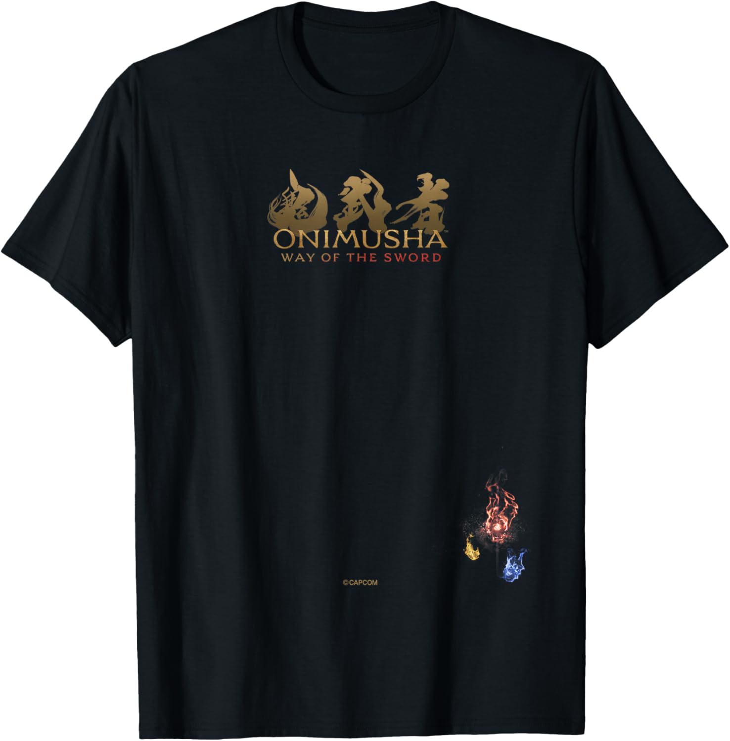 Onimusha Way of the Sword Logo T-Shirt for Gamers and Fans - 1