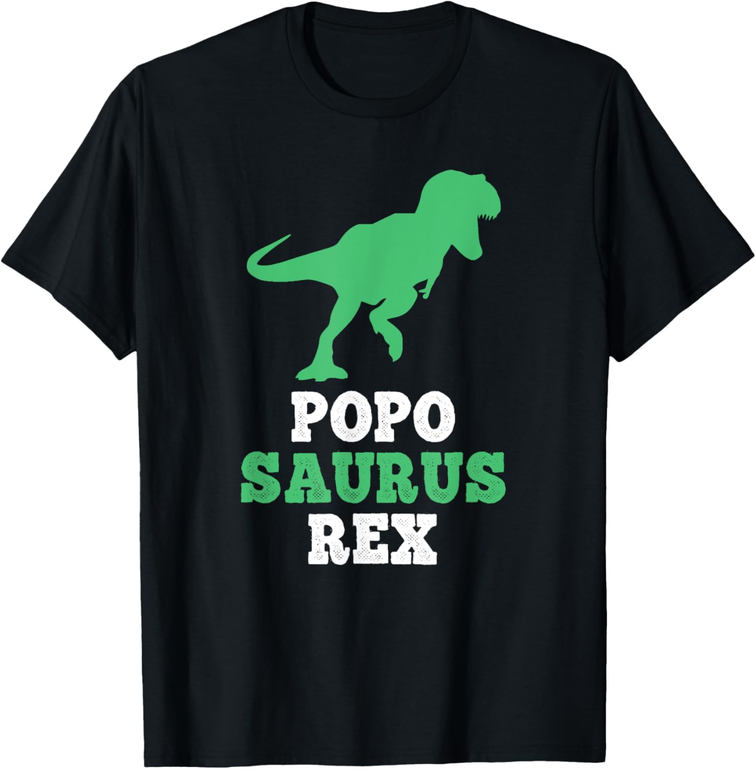 Funny Popo-Saurus Rex Dinosaur T-Shirt for Dino Lovers and Kids - 5