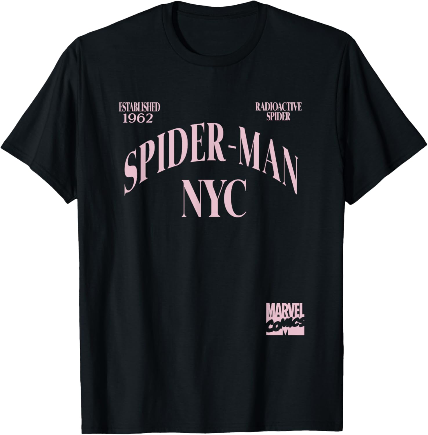 Marvel Comics Spider-Man NYC Vintage Radioactive T-Shirt for Fans - 8