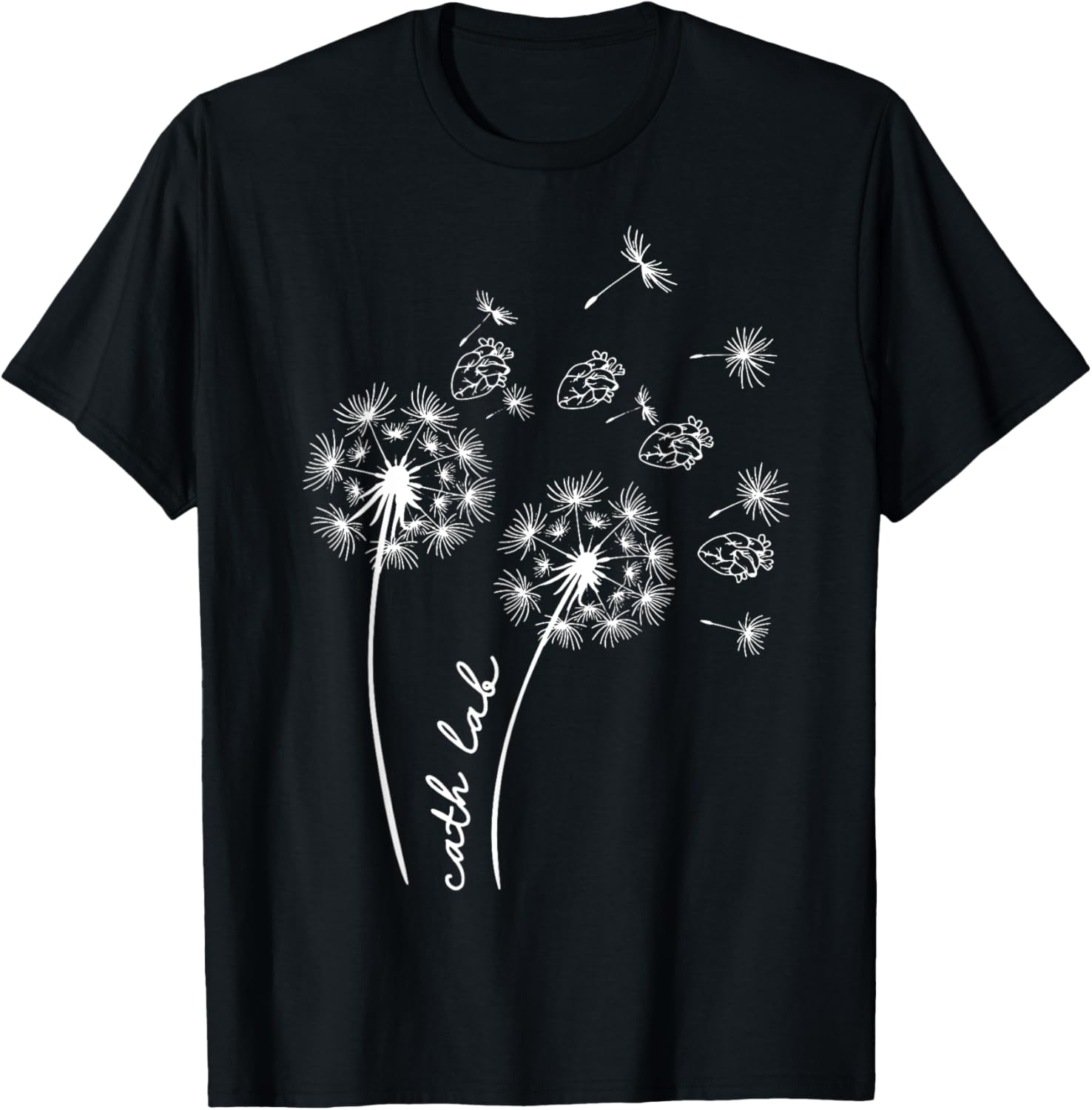 Dandelion Cardiac Nurse T-Shirt for CVICU Cardiologists & Nurses - 10
