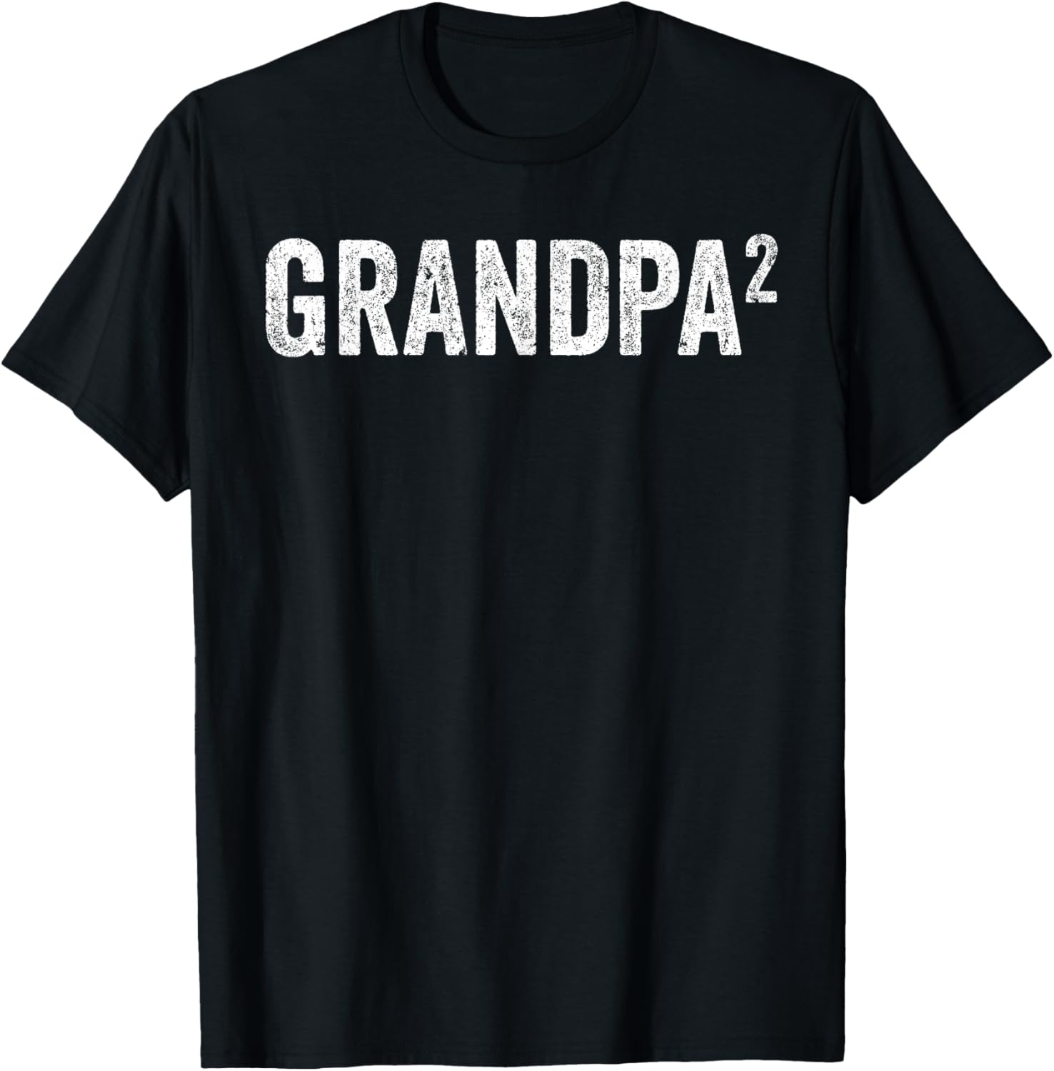 Cute Grandpa of Two Grandkids T-Shirt for Father's Day Gift - 17