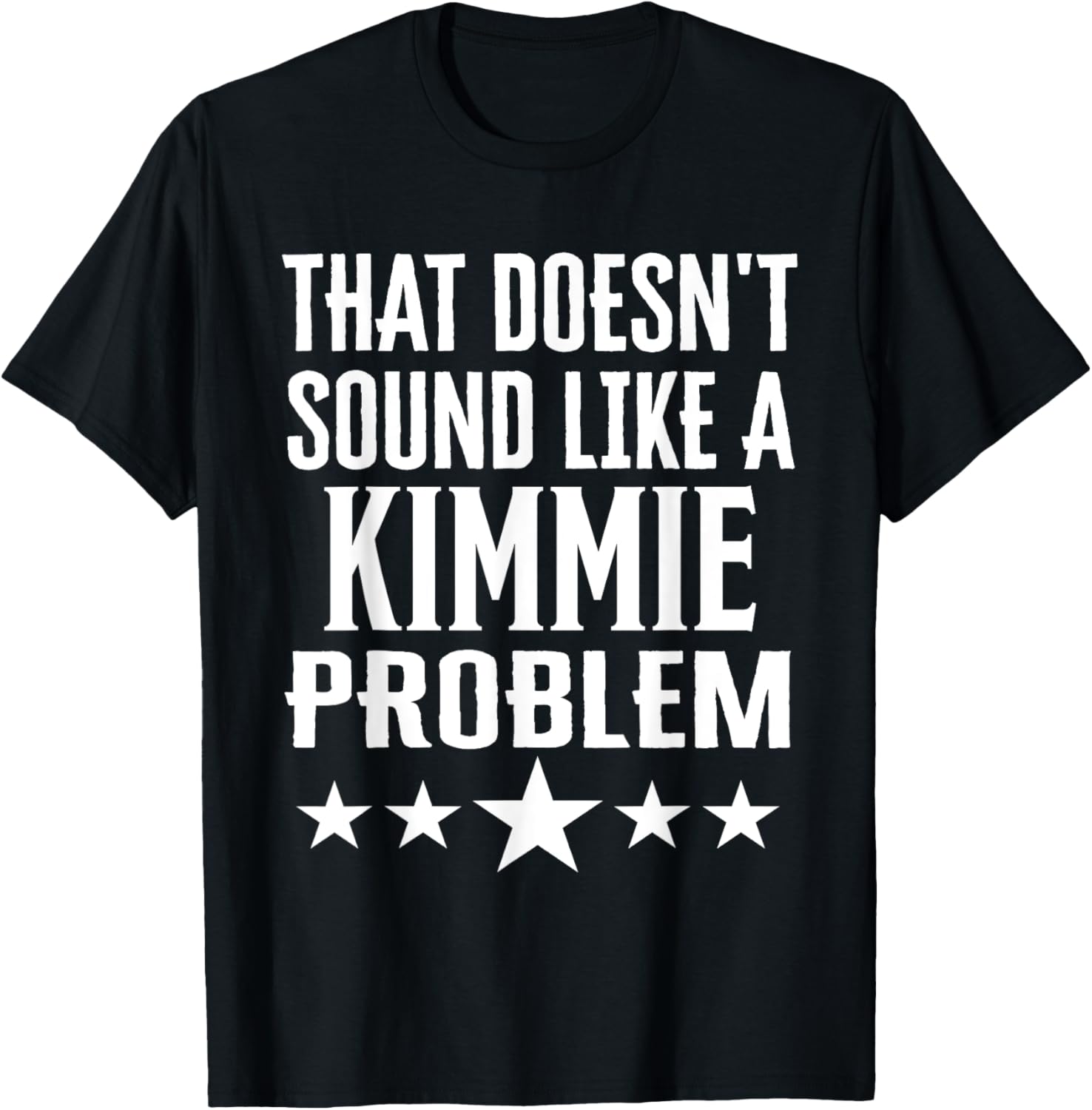 That Doesn't Sound Like A Kimmie Problem T-Shirt for Fun Casual Wear - 24