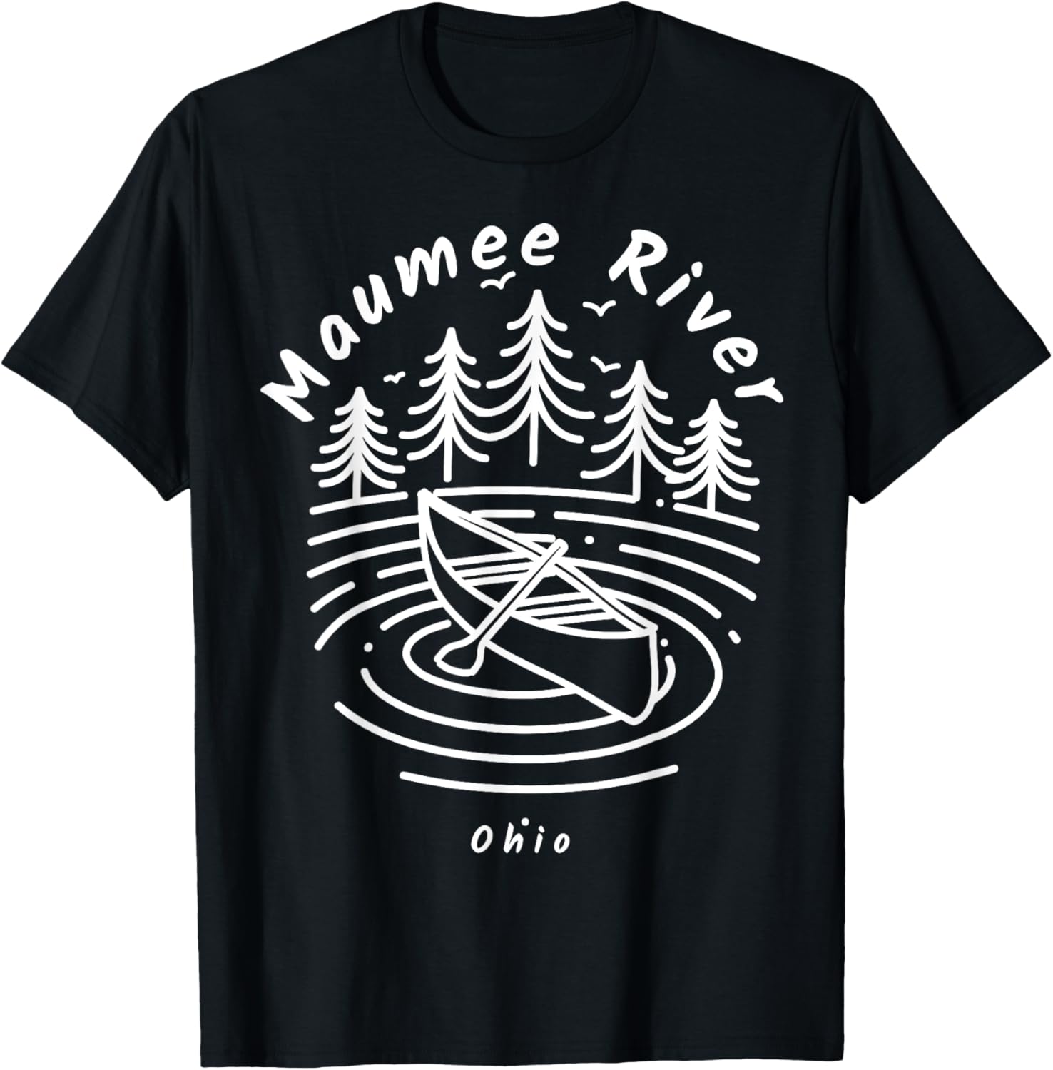 Maumee River Ohio T-Shirt for Nature Lovers and Outdoor Enthusiasts - 10