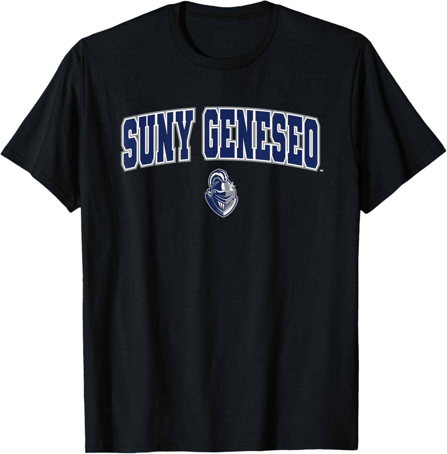 SUNY Geneseo Knights Arch Logo T-Shirt for Comfortable Everyday Wear - 1