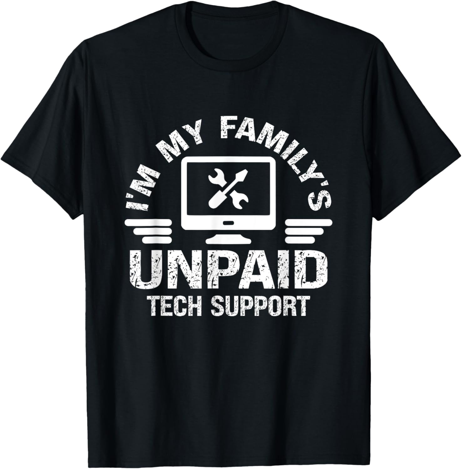 Funny Tech Support T-Shirt for Computer Engineers and IT Guys - 12